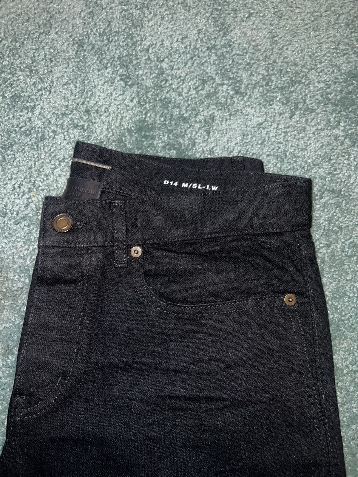 Saint Laurent Paris Saint Laurent Slim D14 Denim Size US 32 / EU 48 - 2 Thumbnail