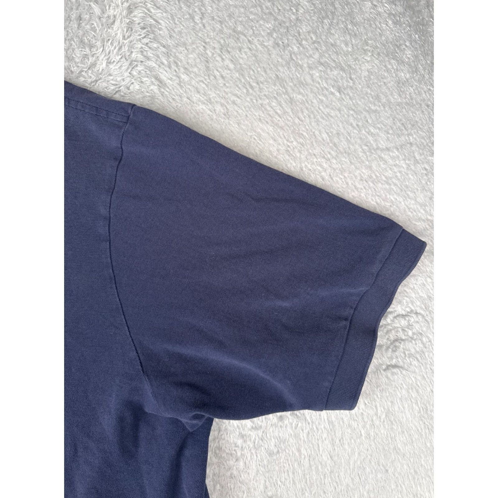 Ralph Lauren VINTAGE Ralph Lauren Polo Shirt Men 4XL Blue Short Sleeve Cotton Size US XXL / EU 58 / 5 - 2 Thumbnail