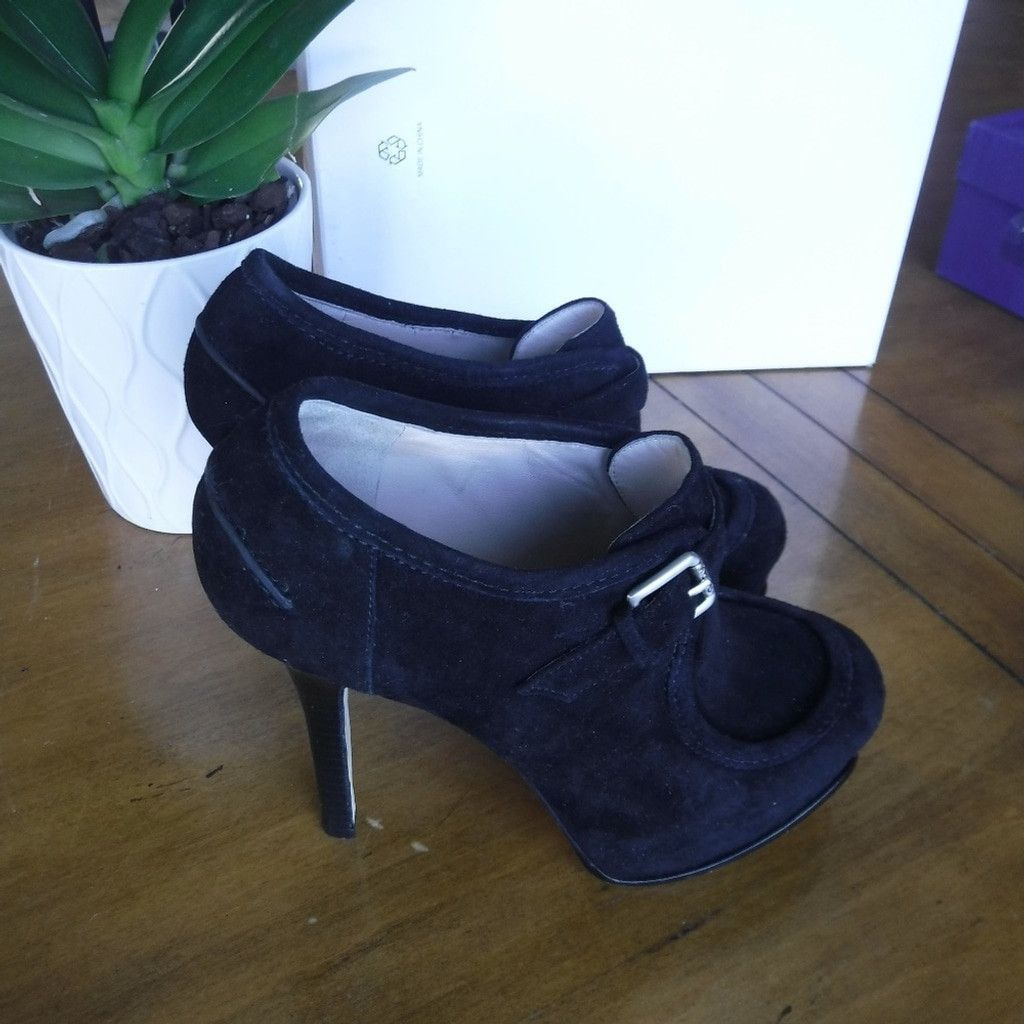 Michael Kors Micheal Kors Suede Platform Vintage Heels 6.5 Size US 6.5 / IT 36.5 - 2 Thumbnail