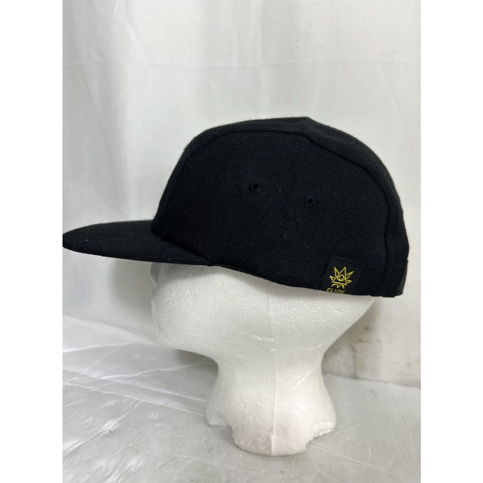 Vintage Elvon Adjustable Black Men's 5 Panel Strapback Baseball Hat User: Elvon Adjustable Black Men's 5 Panel Strapback Baseball Hat Size ONE SIZE - 5 Thumbnail