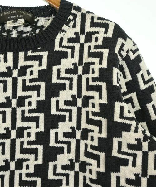 Comme des Garcons Homme Plus Sweater All-over pattern long sleeve Size US L / EU 52-54 / 3 - 4 Thumbnail