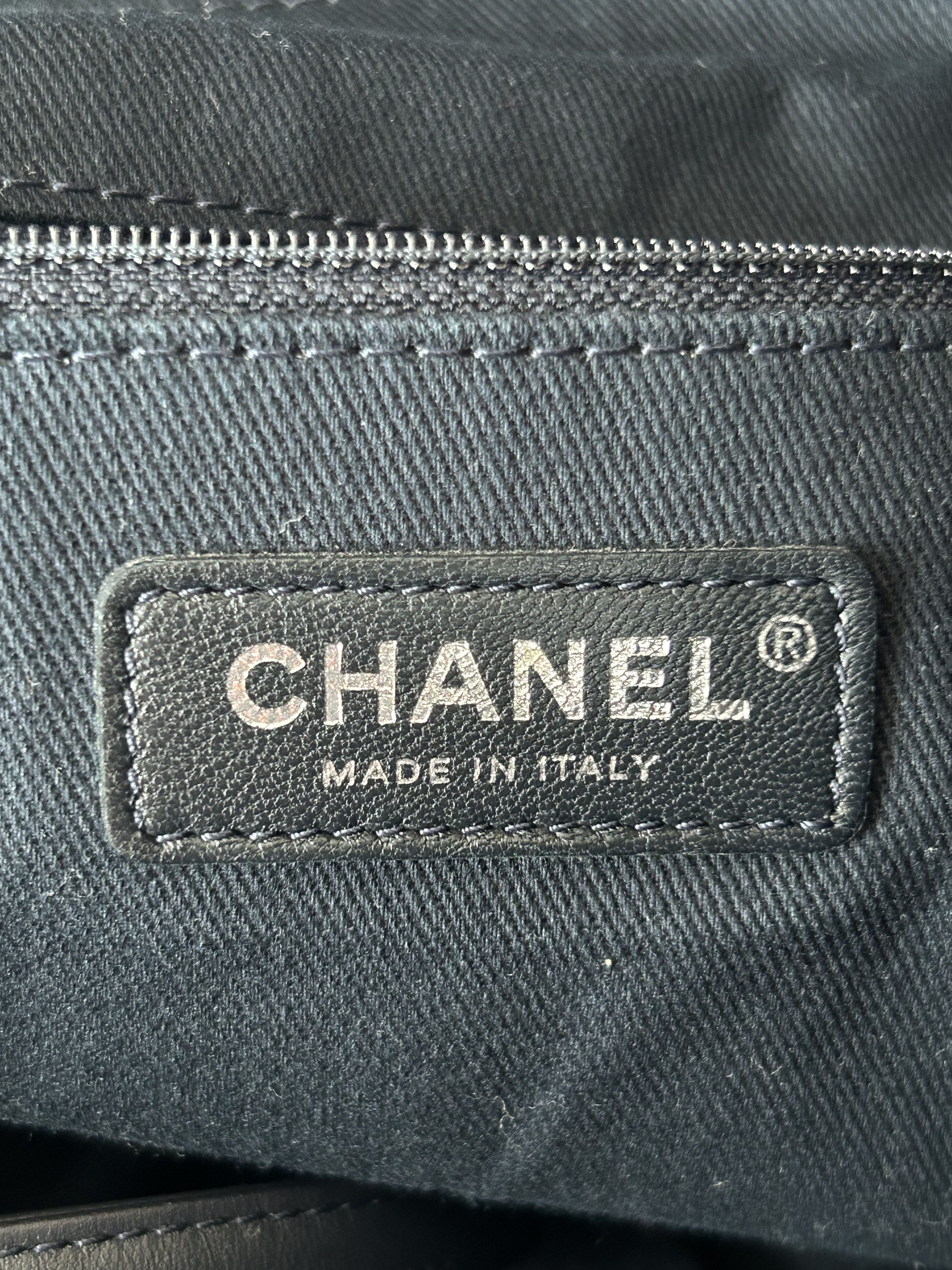 Chanel Chanel Blue & Orange Deauville Denim Drawstring Bag Size ONE SIZE - 6 Thumbnail