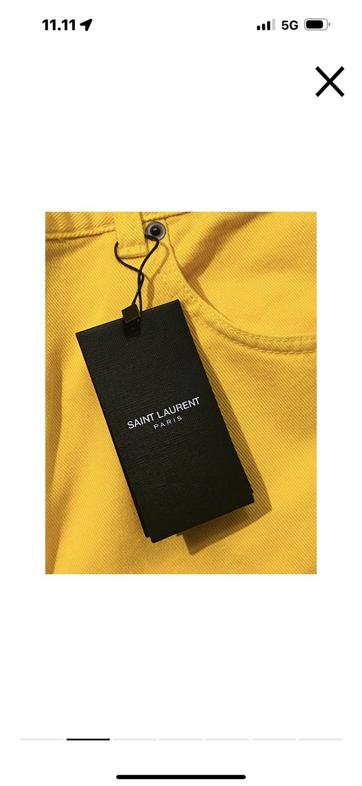 Saint Laurent Paris Saint Laurent Bermuda shorts Size US 36 / EU 52 - 4 Thumbnail