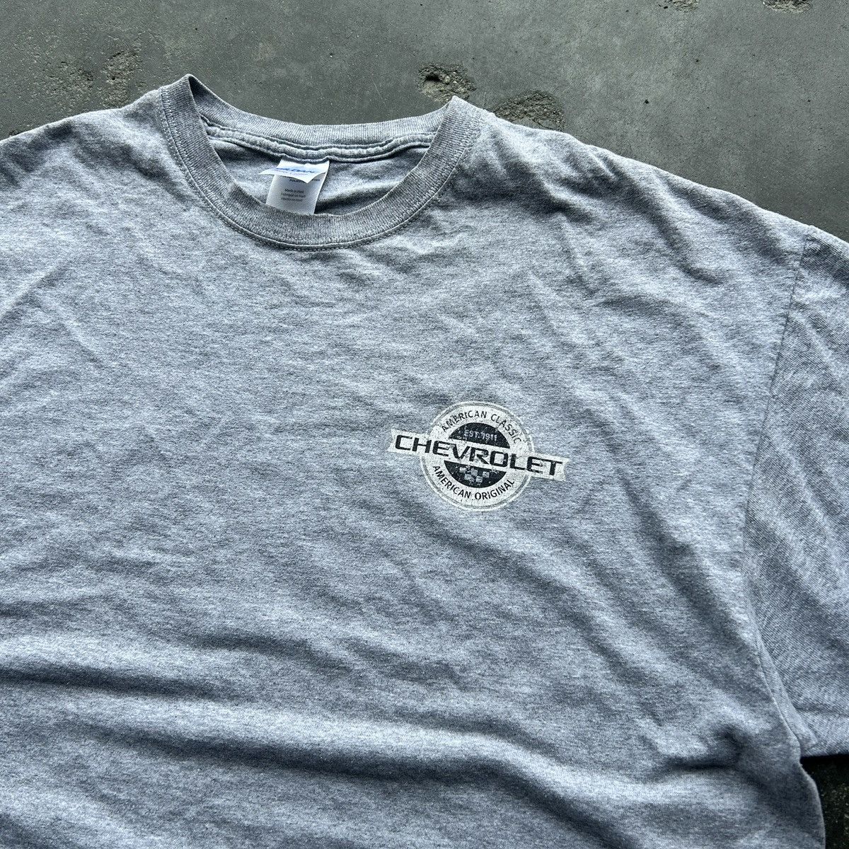 Gildan × Vintage Vintage Chevrolet Logo Tee Size US XL / EU 56 / 4 - 4 Thumbnail