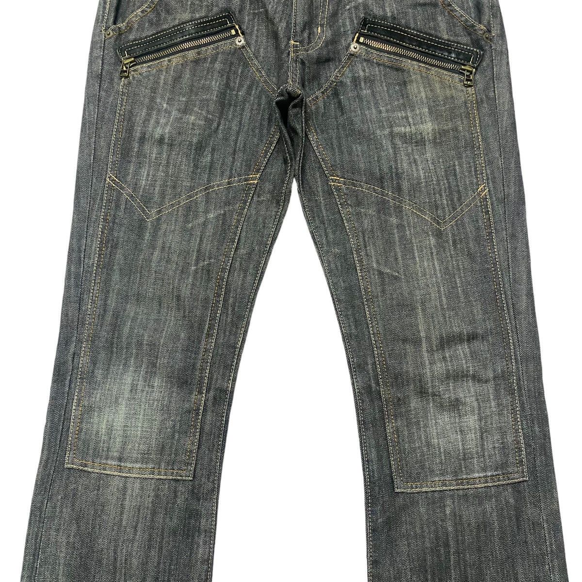 Michel Klein MK Michel Klein Homme Denim Flare Double knee Jeans Size US 30 / EU 46 - 7 Thumbnail