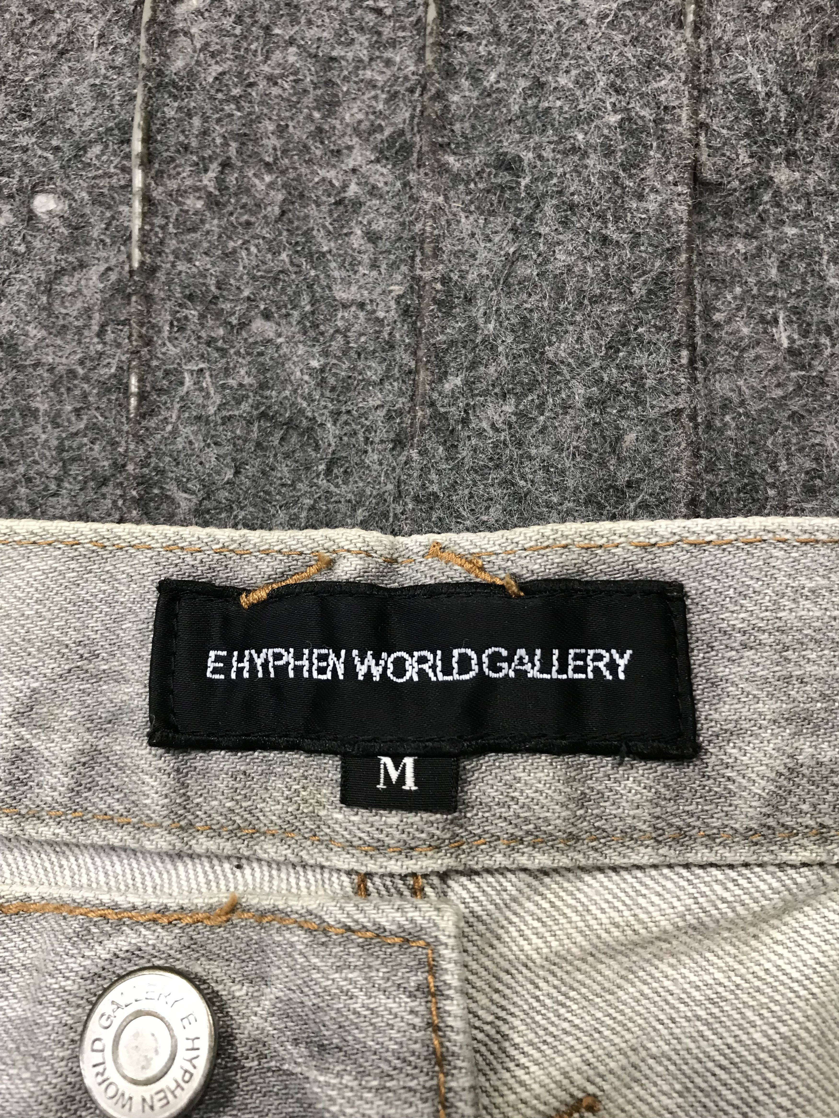 Japanese Brand EhyphenWorldGallery Back Side Pocket Design Lightning Jean Size US 32 / EU 48 - 10 Thumbnail