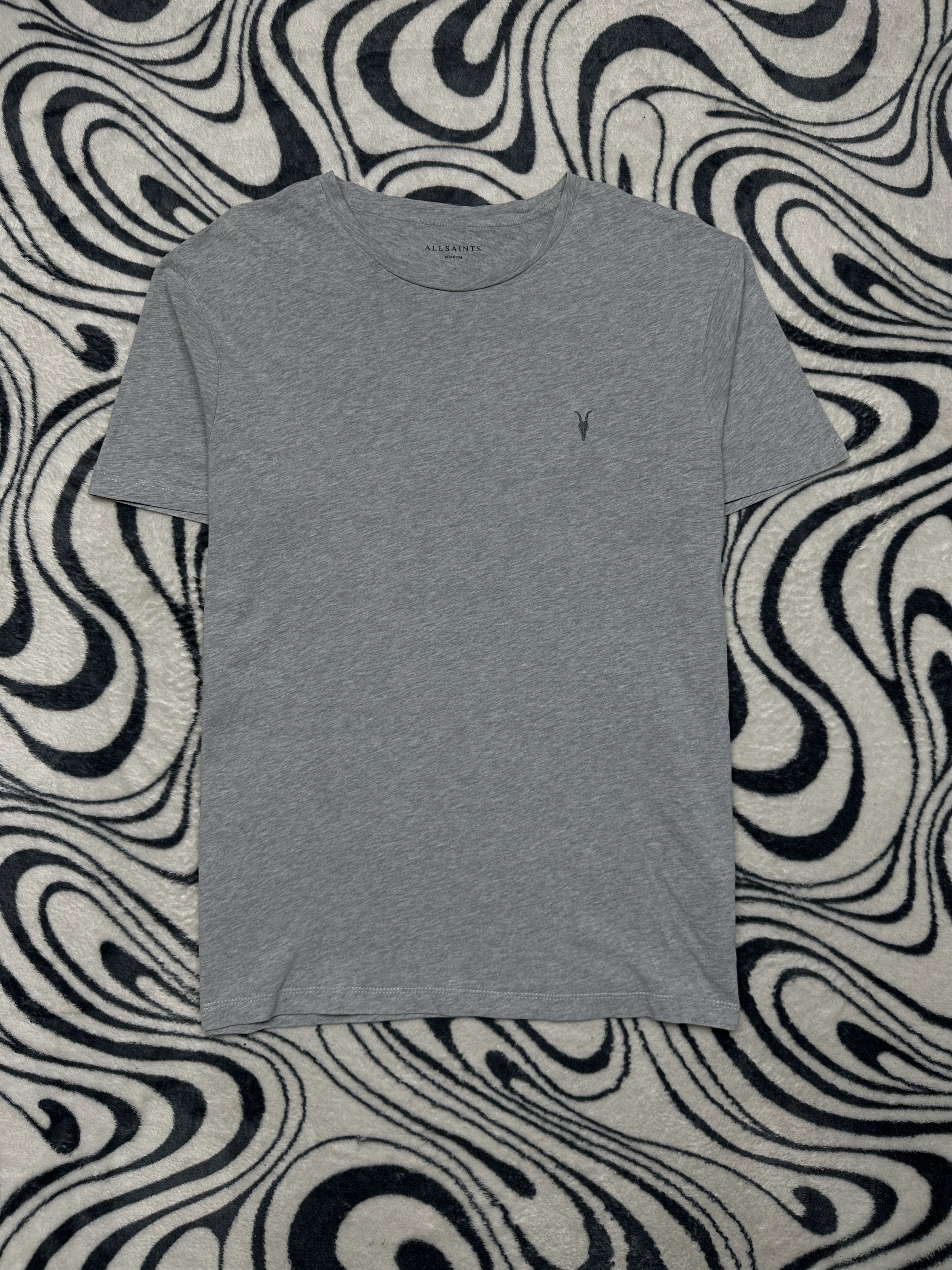 Allsaints Allsaints Mens Brace Tonic Crew Neck T-Shirt Tee Size US M / EU 48-50 / 2 - 1 Thumbnail