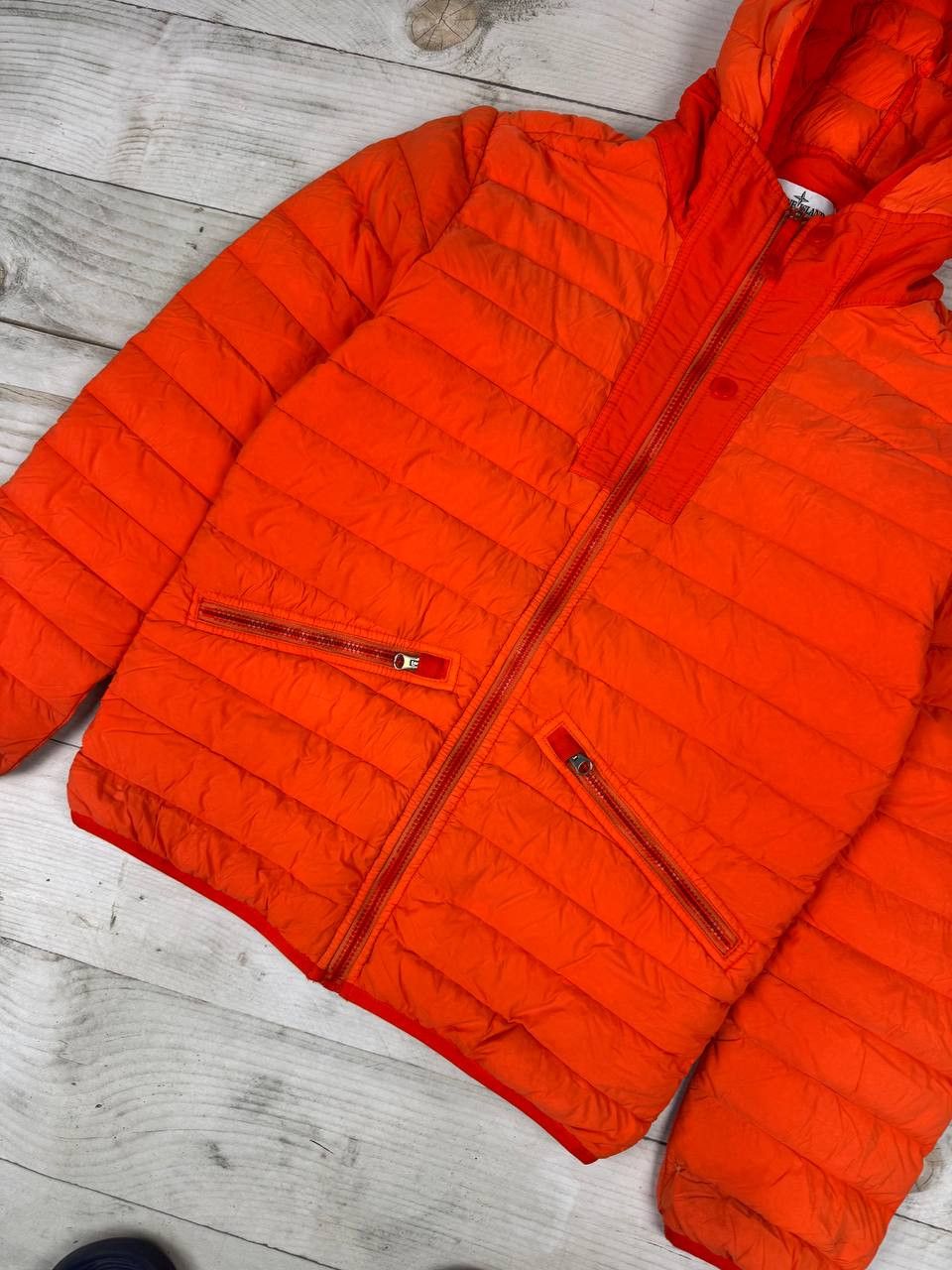 Stone Island Stone Island Down Jacket Hooded Puffer Size US S / EU 44-46 / 1 - 10 Thumbnail