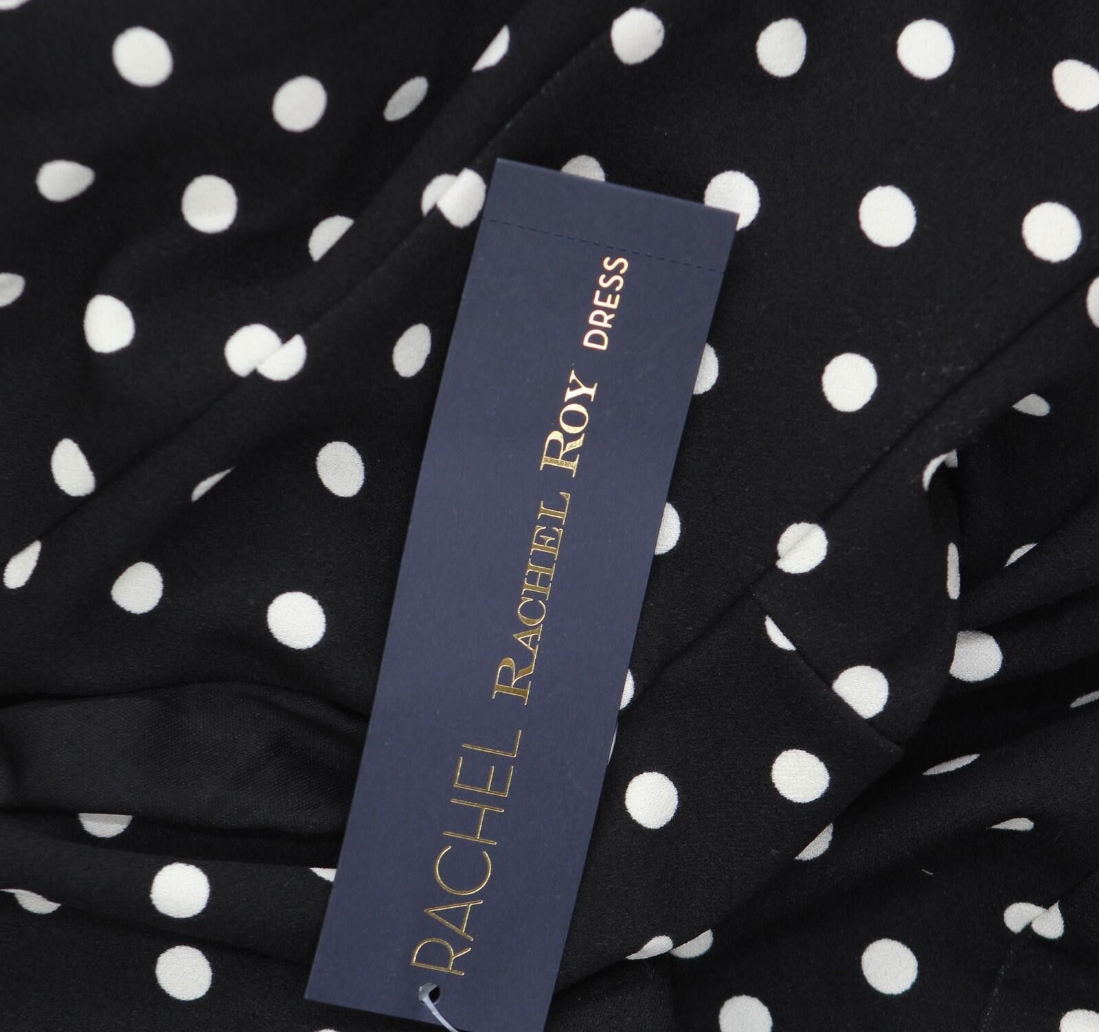 Other Nwt Rachel By Rachel Roy Dot Halter Dress Black / White M Size M / US 6-8 / IT 42-44 - 3 Thumbnail