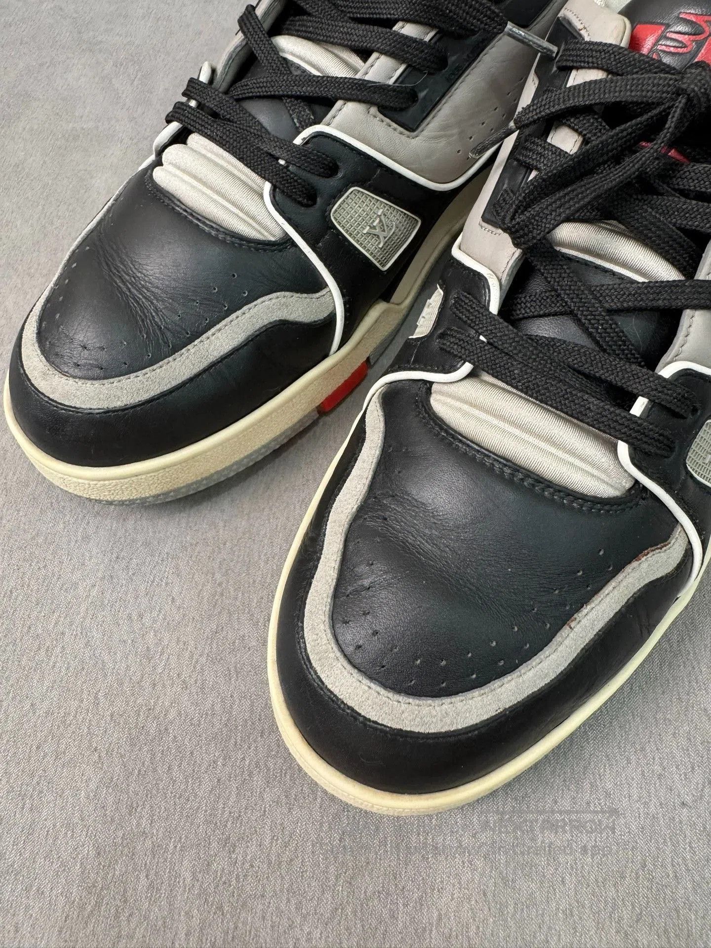 Louis Vuitton Louis Vuitton Trainer Black Cement. Size US 8 / EU 41 - 5 Thumbnail