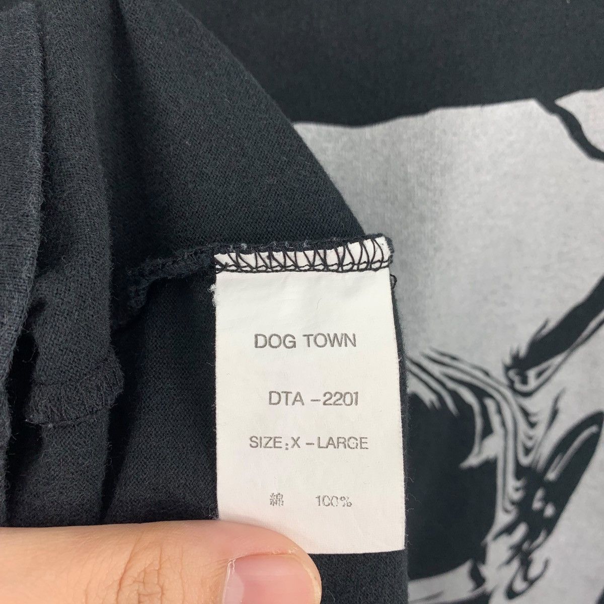 Dogtown × Vintage Vintage 90s DOGTOWN Backhit printed tee shirt Size US XXL / EU 58 / 5 - 13 Thumbnail
