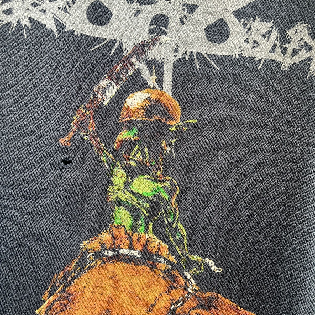 Band Tees VINTAGE NEKROGOBLIKON DEATH METAL BAND DISTRESSED TSHIRT Size US L / EU 52-54 / 3 - 14 Thumbnail