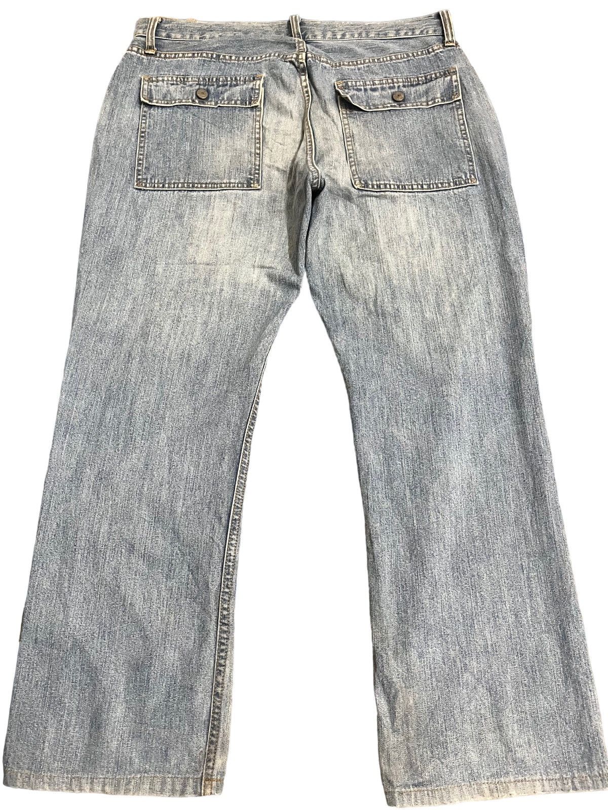 Jun Takahashi × Uniqlo × Vintage Vintage Uniqlo Bush Pants Jeans Size US 34 / EU 50 - 5 Thumbnail