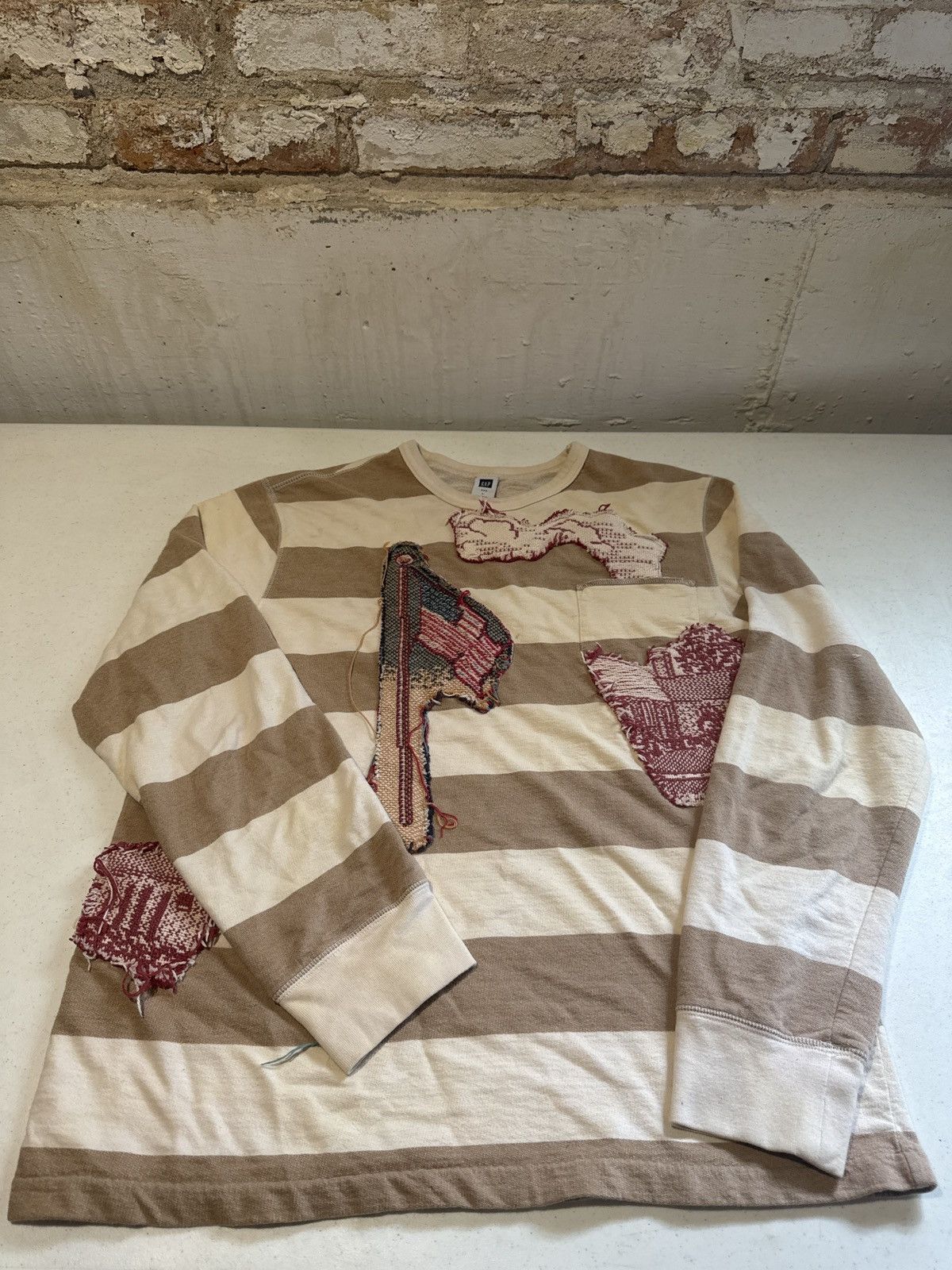 Gap Tapestry Striped Shirt by Kendall’s Customs Size US L / EU 52-54 / 3 - 2 Thumbnail
