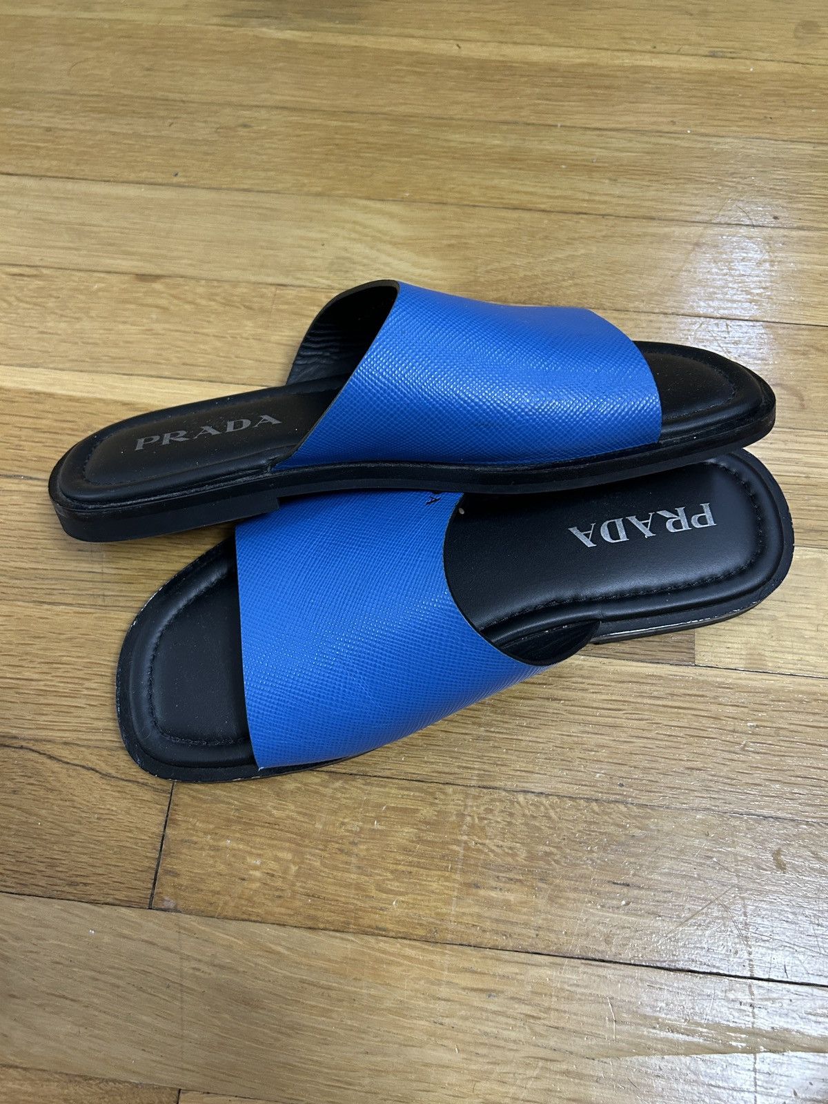 Prada Prada slippers blue Size US 9 / EU 42 - 3 Thumbnail