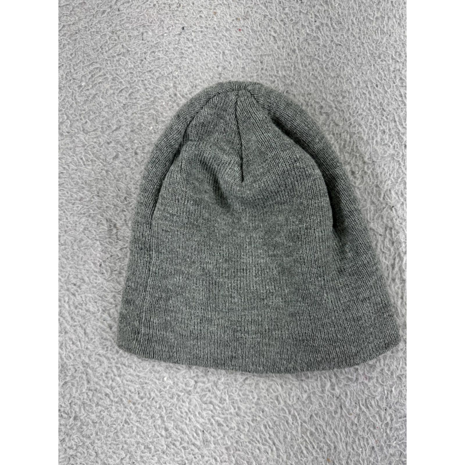 Dickies Dickies Beanie Hat Adult One Size Gray Knit 100% Acrylic Workwear Ski Logo Seasonal Mens Size ONE SIZE - 2 Thumbnail
