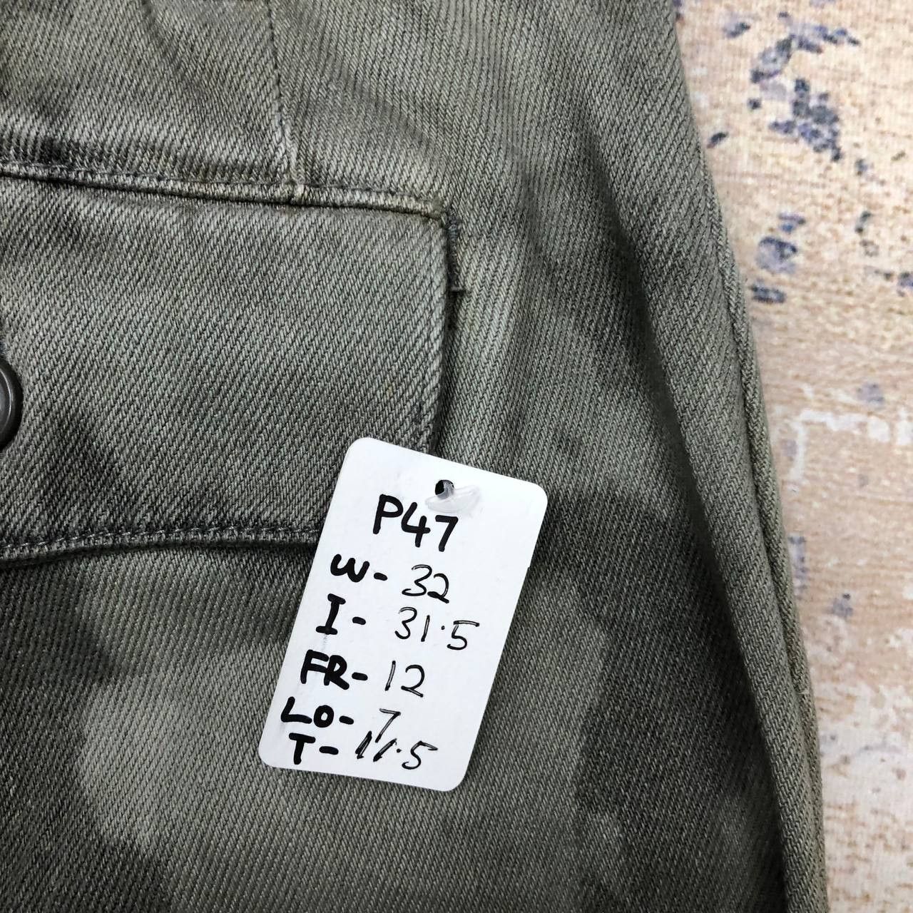 Japanese Brand P47 FISSARE HOMME DOUBLE KNEE ZIPPER PANTS Size US 32 / EU 48 - 14 Thumbnail