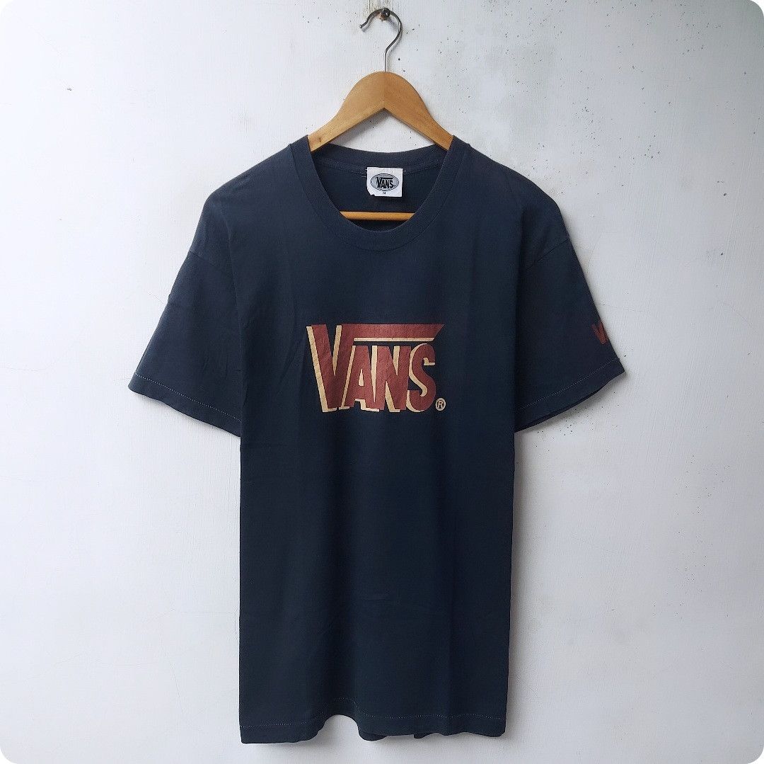 Vans Vtg 90s VANS Off The Wall Tshirt Size US M / EU 48-50 / 2 - 1 Thumbnail