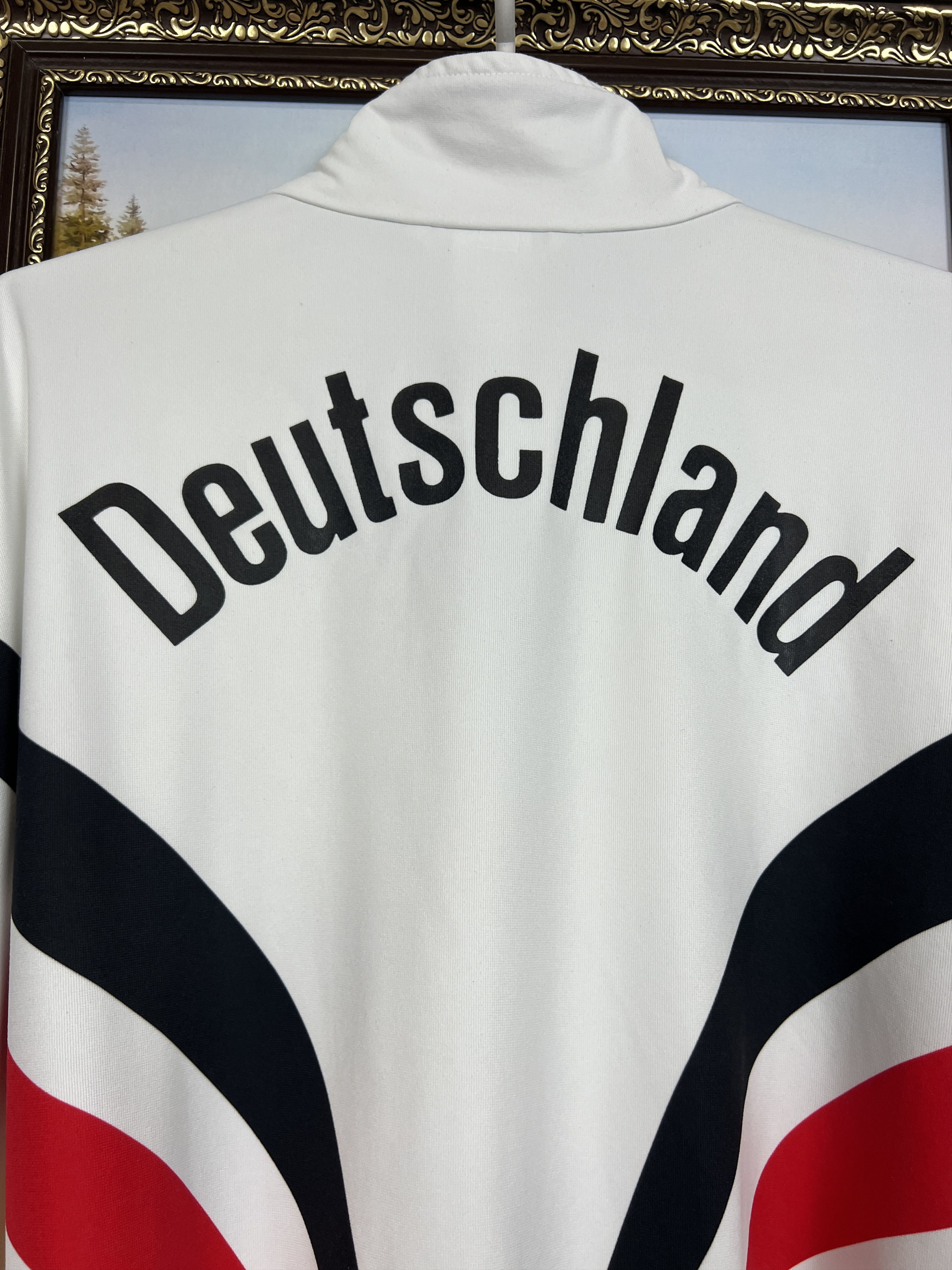 Adidas Vintage Adidas Germany Warm Up Jacket Olympics Size US XXL / EU 58 / 5 - 15 Thumbnail
