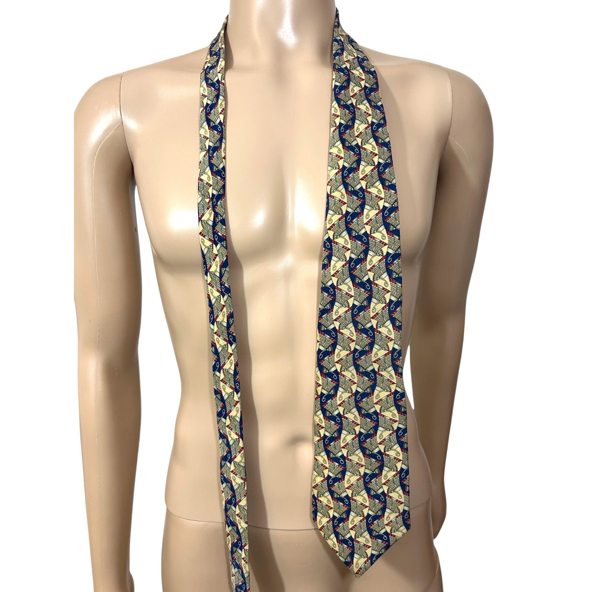 Other Metropolitan Museum Art Vtg 1990 silk Tie Masterworks Ancien Size ONE SIZE - 9 Thumbnail