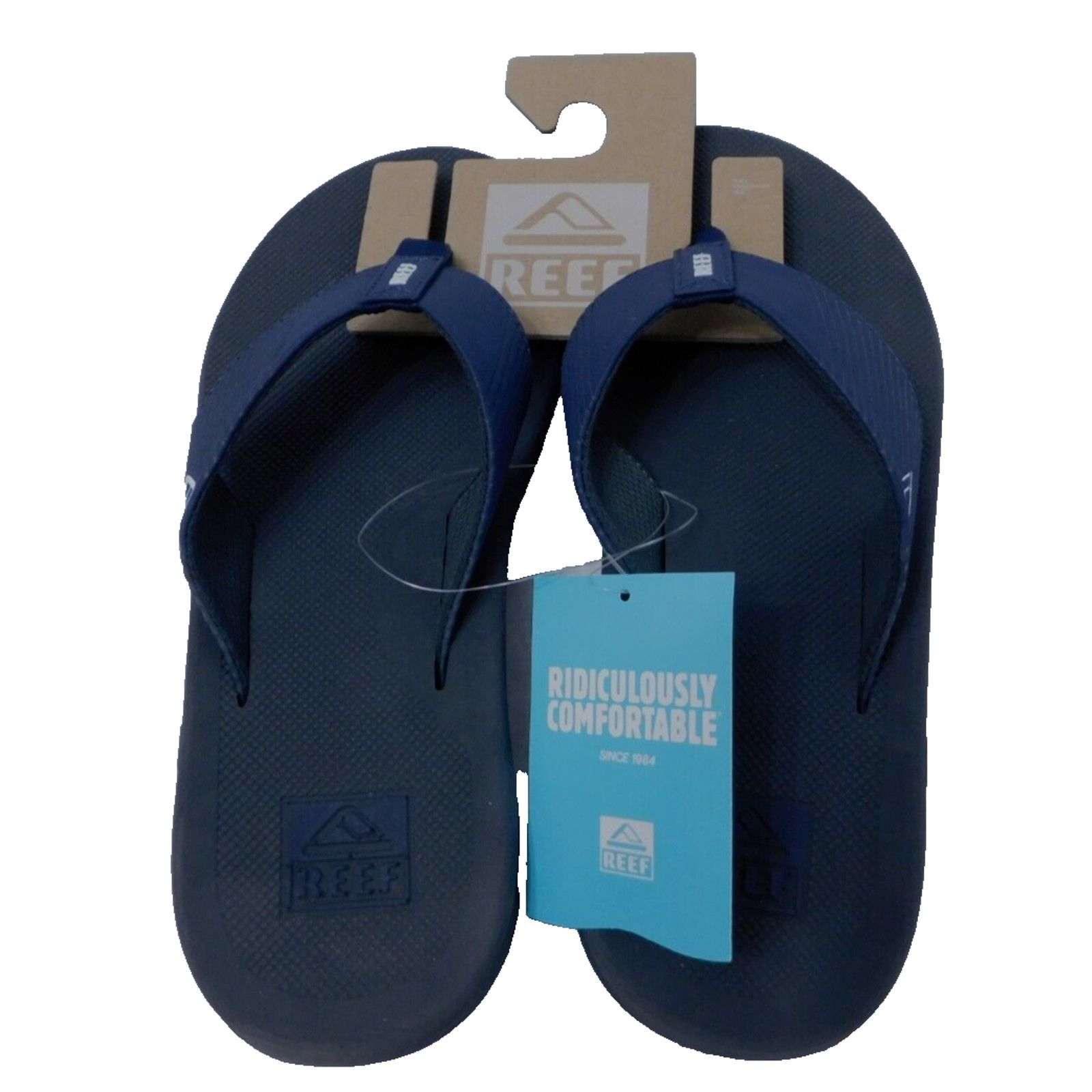 REEF Reef Gray Navy Men's Phantom II Sandals Flip Flops Size 13 Size US 13 / EU 46 - 1 Thumbnail