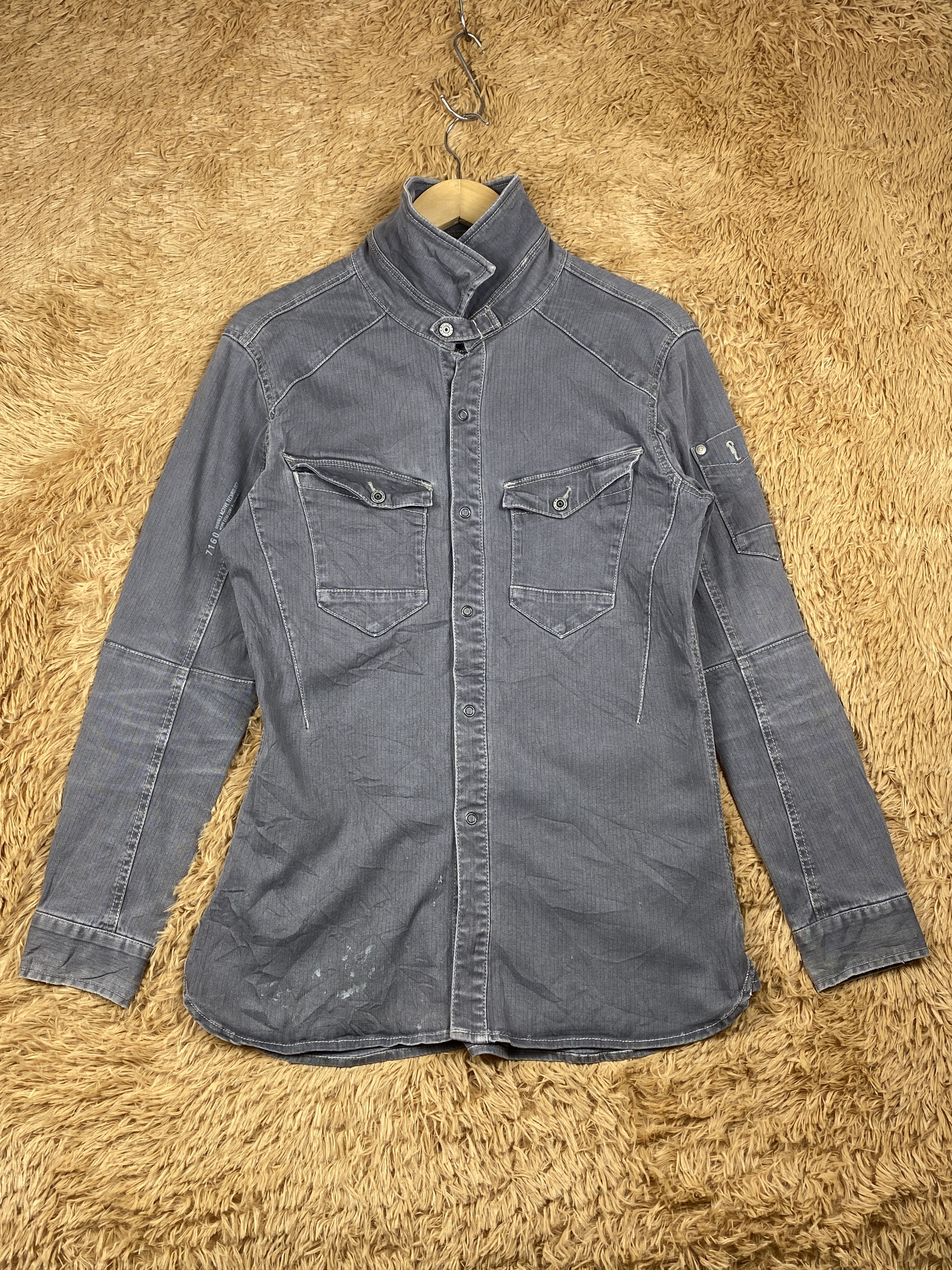 Japanese Brand Vintage I'Z Frontier Rugged Button Up Jacket J1675 Size US S / EU 44-46 / 1 - 1 Thumbnail