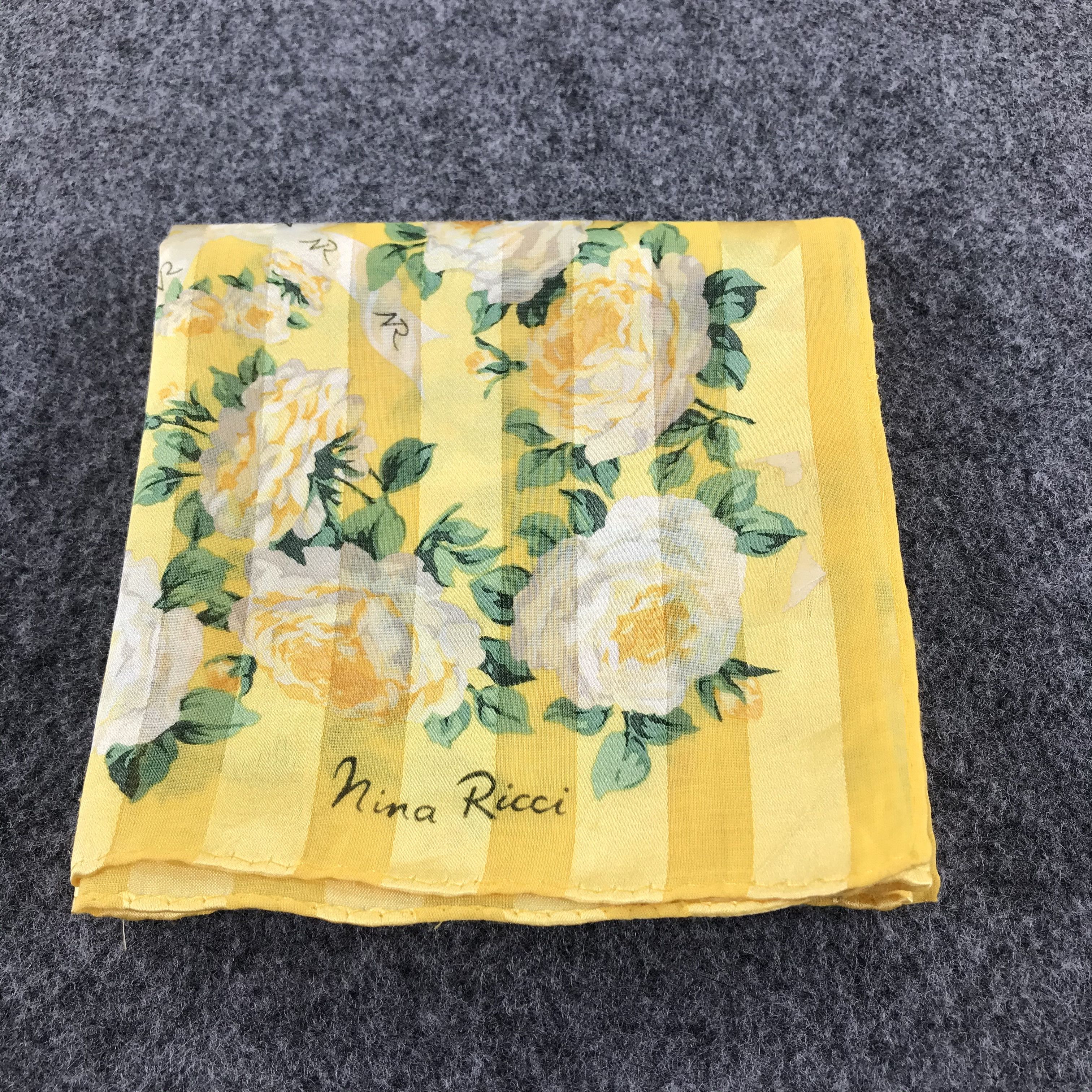 Nina Ricci Nina Ricci Handkerchief Neckerchief Bandana H428 Size ONE SIZE - 8 Thumbnail