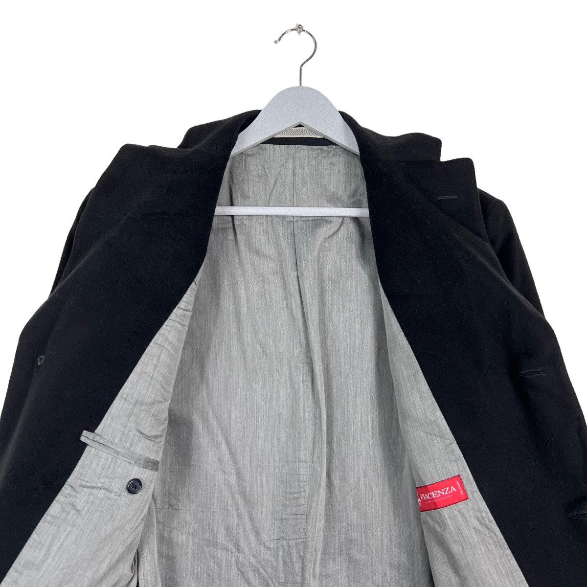 Designer 🔥 PIACENZA WOOL OVERCOAT MADE IN SLOVAKIA Size US M / EU 48-50 / 2 - 11 Thumbnail