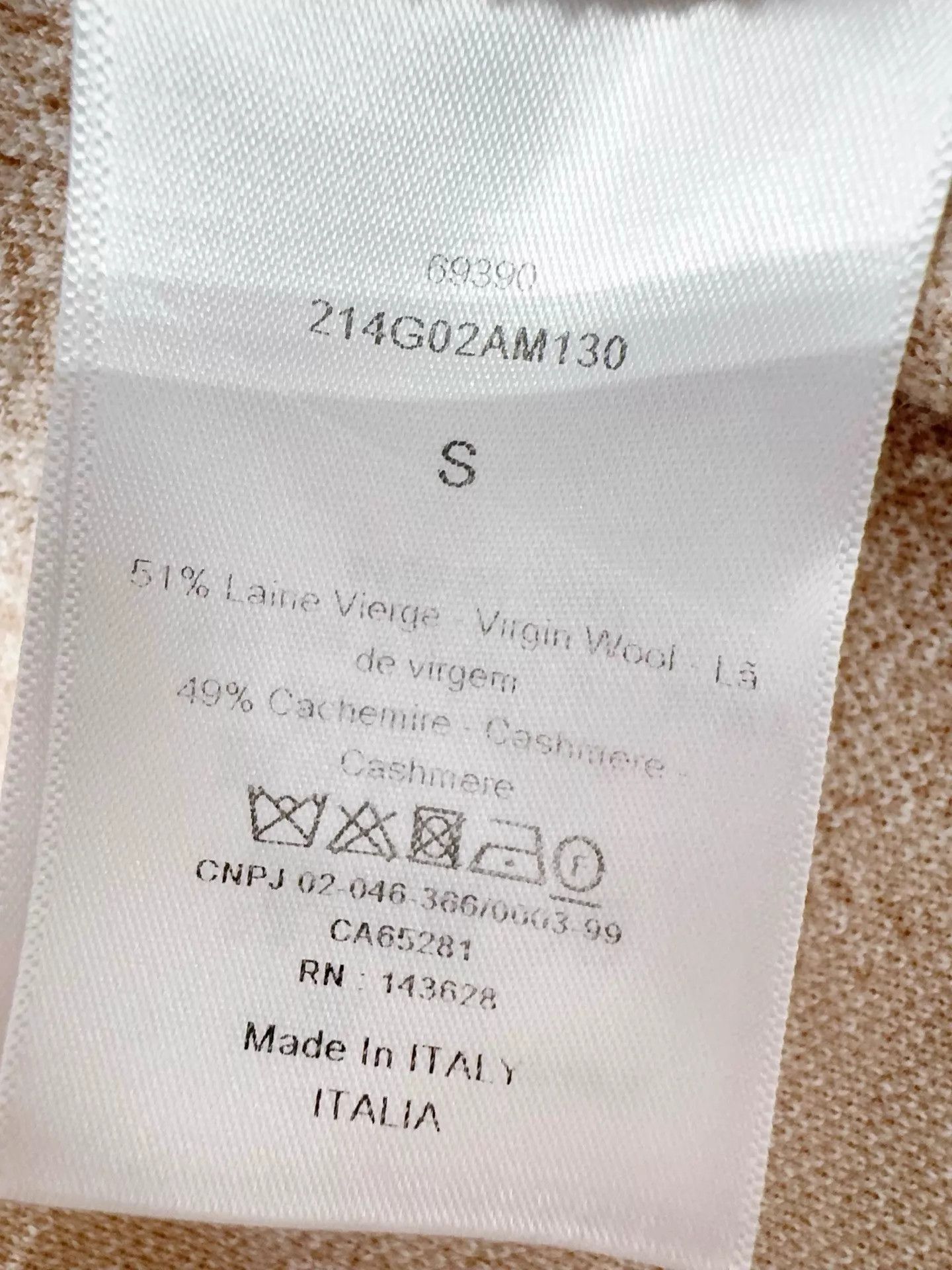 Dior Dior Wool Cashmere S Jacket 96cm Bust 70cm Length New Size S / US 4 / IT 40 - 5 Thumbnail