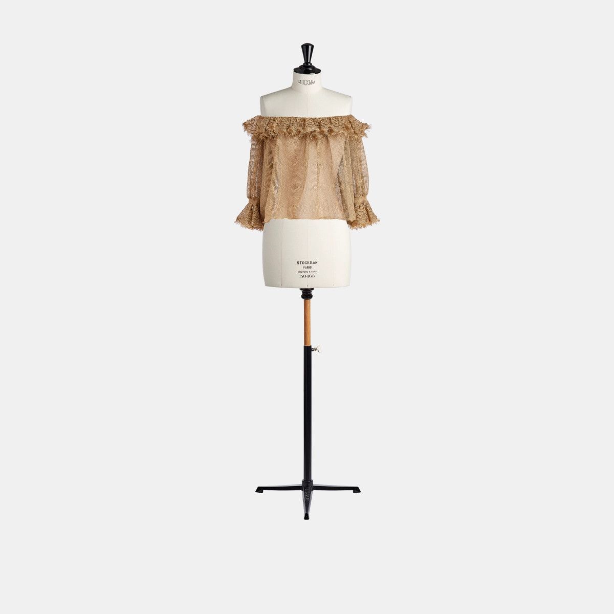 Dior o1bcso1str0225 Sweater with Ruffles in Golden Size S / US 4 / IT 40 - 1 Preview