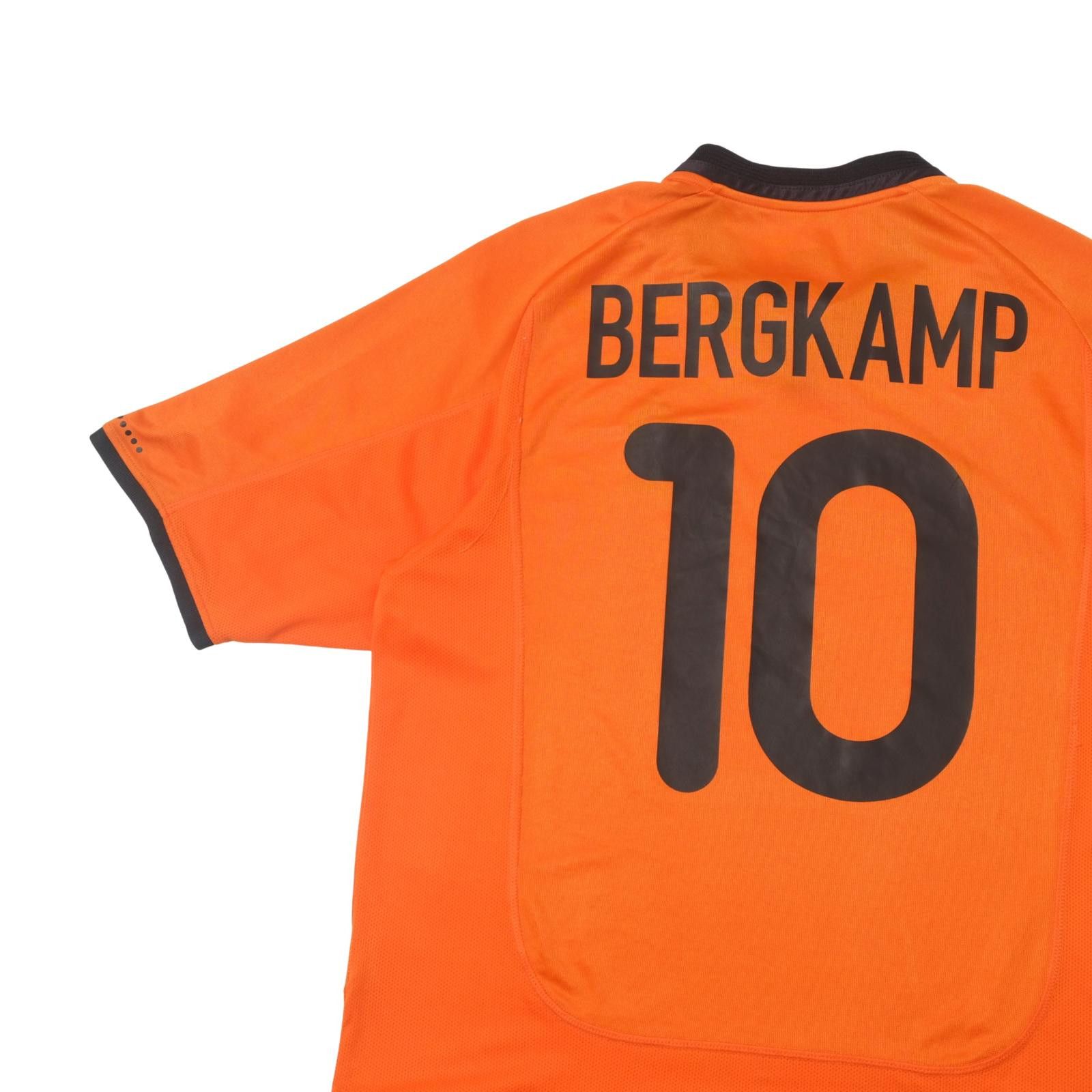 Nike 2000/02 Netherlands Home Shirt Bergkamp (M/L) Size US M / EU 48-50 / 2 - 4 Thumbnail