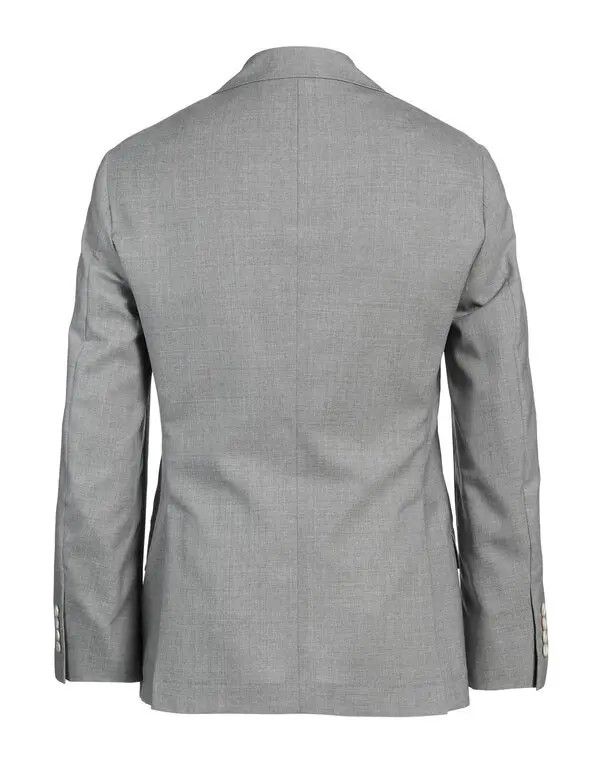 Brunello Cucinelli o1y0526 Single-breasted Blazer in Gray Size US M / EU 48-50 / 2 - 2 Thumbnail