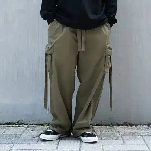 Designer × Japanese Brand × Vintage utility outdoor baggy cargo pants Size US 32 / EU 48 - 2 Thumbnail