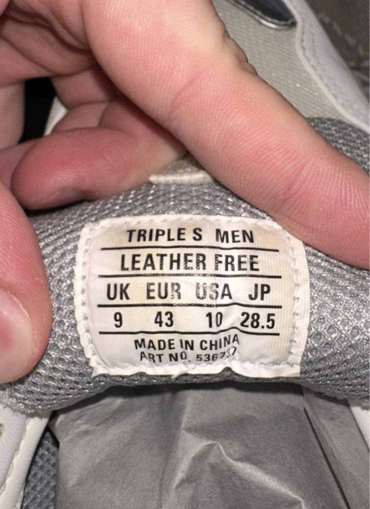 Balenciaga Balenciaga Triple S Size US 10 / EU 43 - 6 Thumbnail