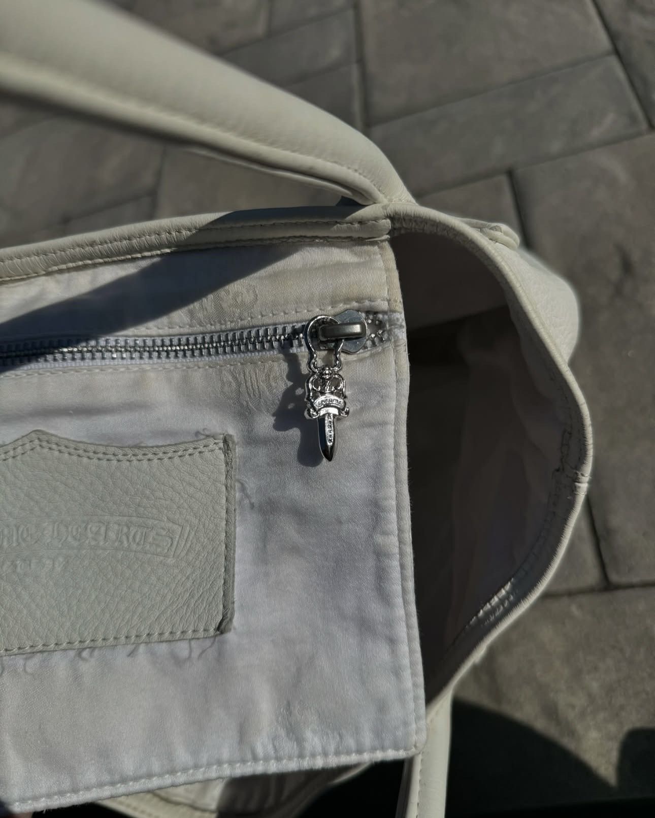 Chrome Hearts Cross Patch FS Leather Tote Bag Size ONE SIZE - 4 Thumbnail