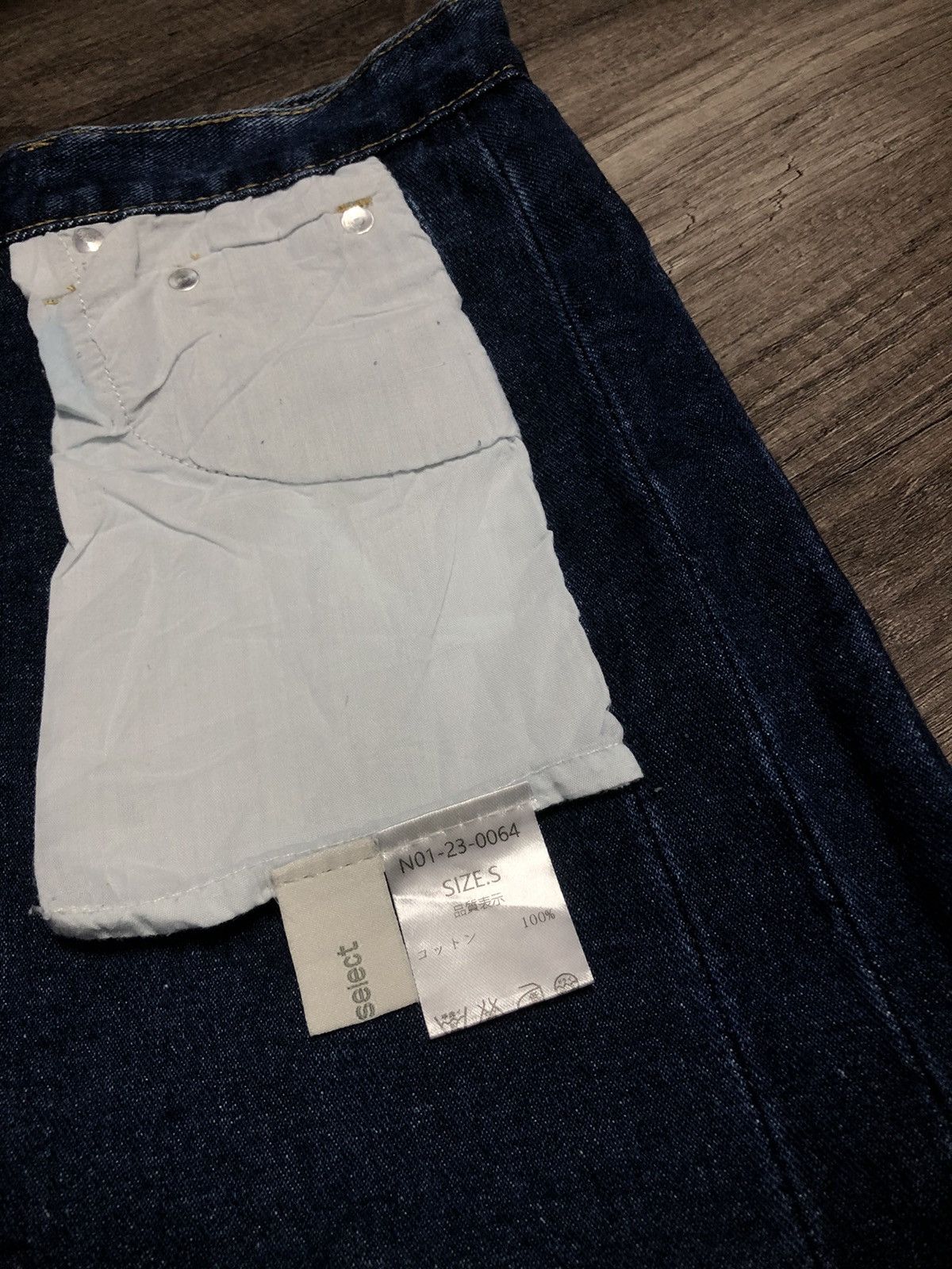 Japanese Brand me+em select Jeans Rare Design (unisex) Size US 28 / EU 44 - 24 Thumbnail