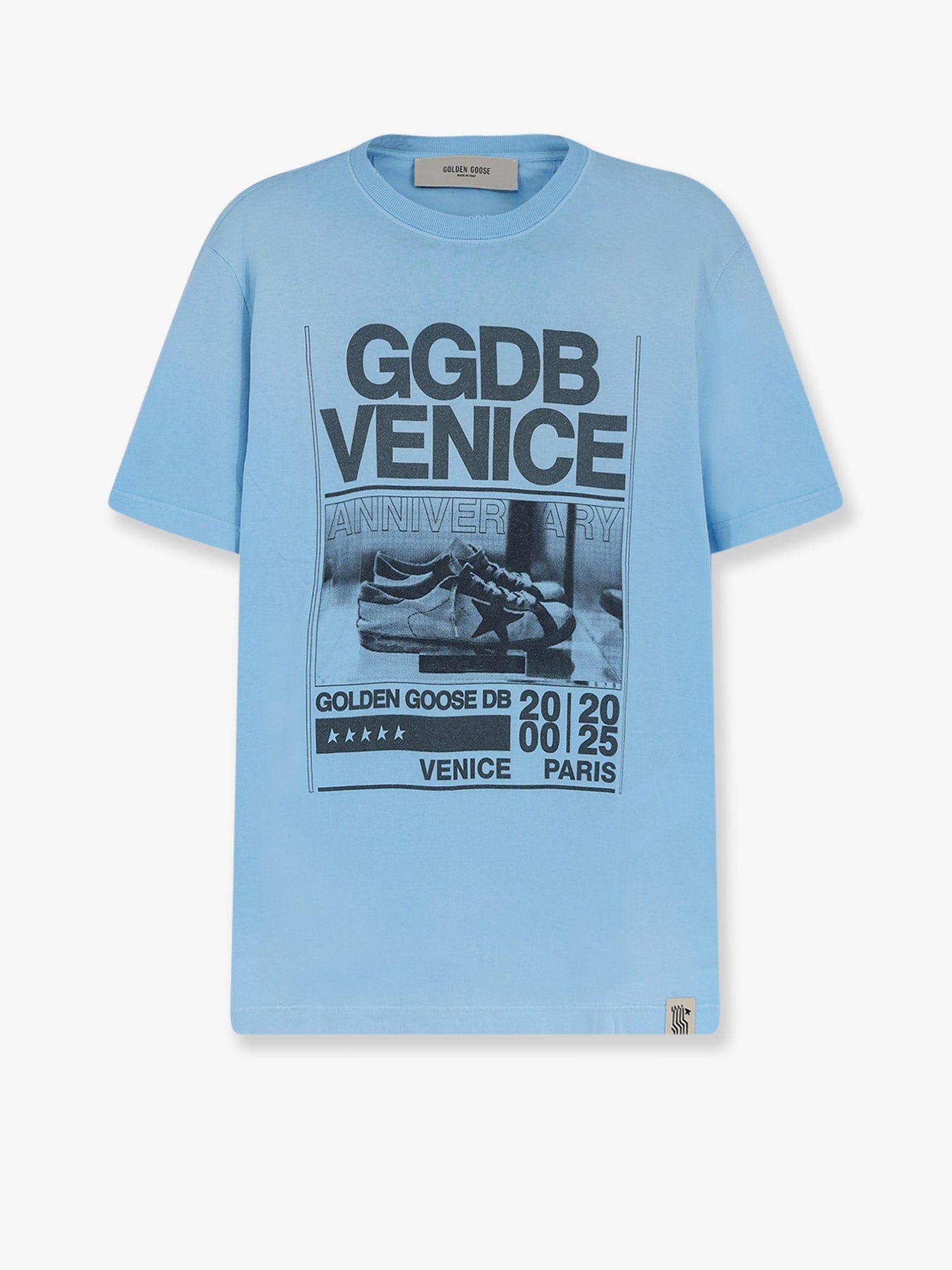 Golden Goose Cotton T-Shirt With Print On The Front Size US S / EU 44-46 / 1 - 1 Thumbnail