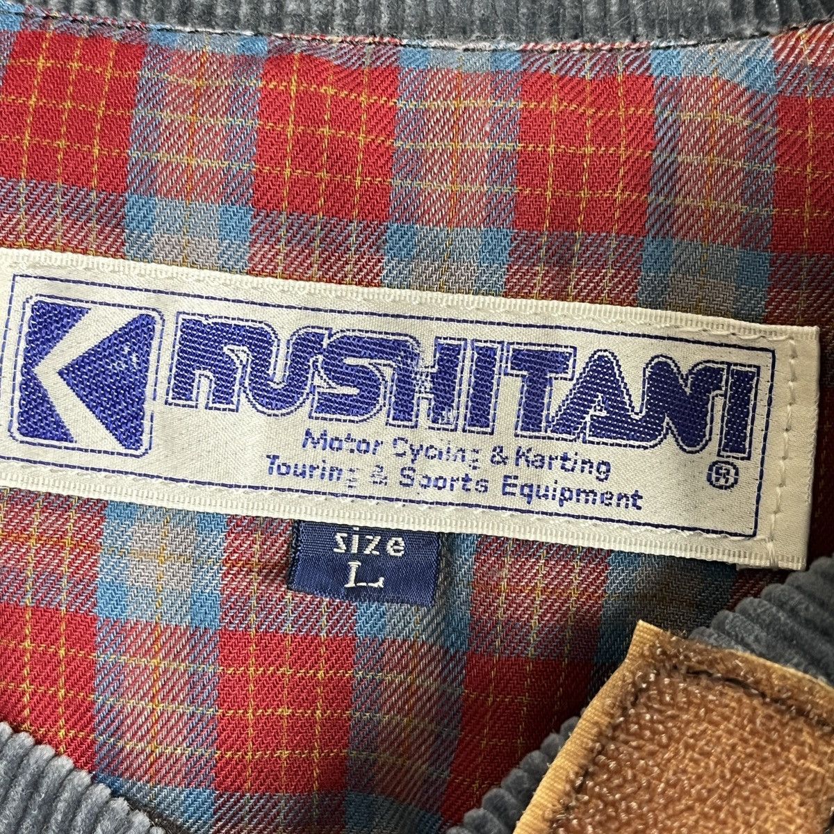 Japanese Brand × Sports Specialties Kushitani Explorer 1980s Bomber Blanket Light Jacket Japan Size US M / EU 48-50 / 2 - 18 Thumbnail