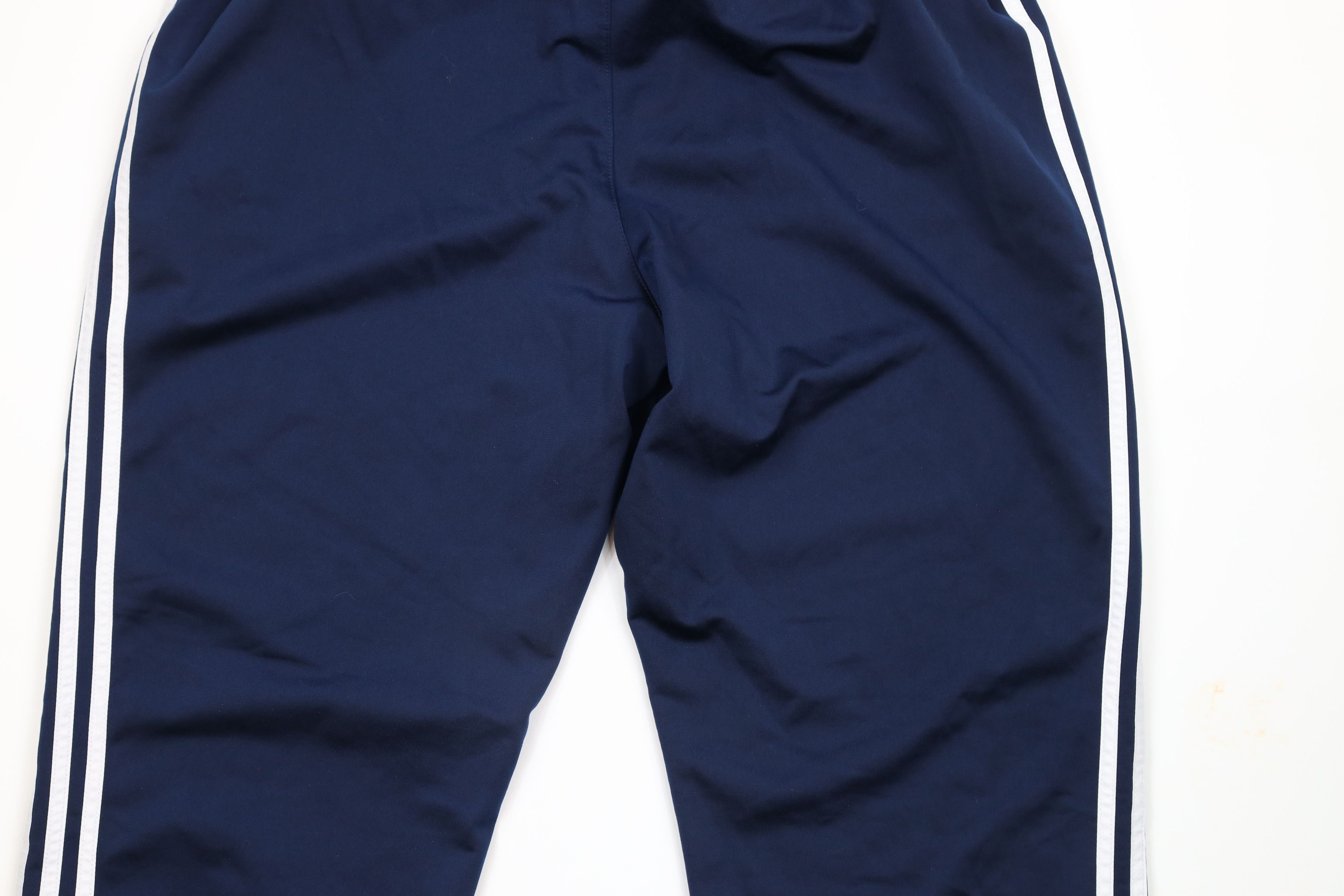 Adidas × Vintage Vintage Adidas Striped Wide Leg Sweatpants Pants Blue Size US 40 / EU 56 - 11 Thumbnail