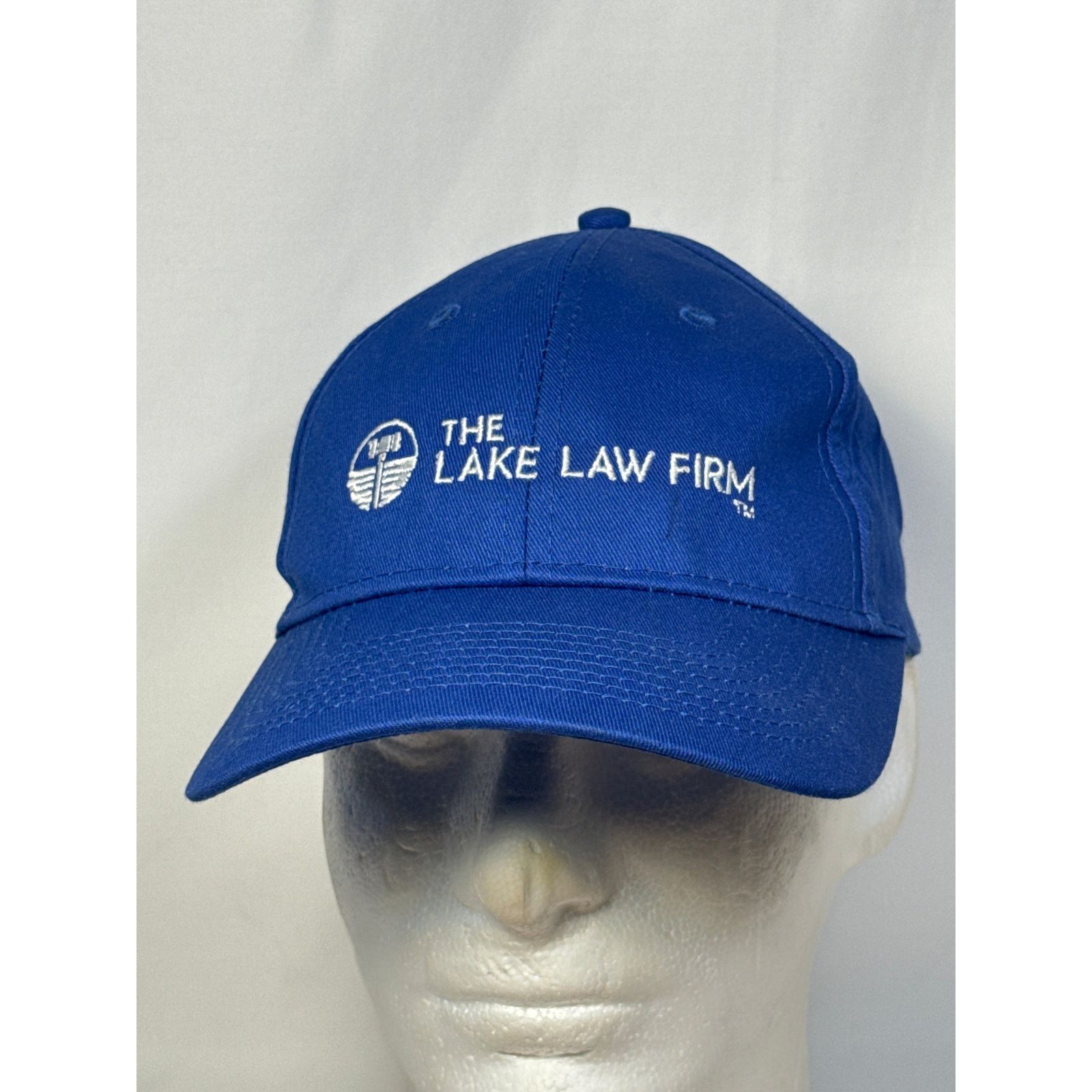 Port & Company The Lake Law Firm Snapback Hat Port & Company Blue Mesh Cap Size ONE SIZE - 1 Thumbnail
