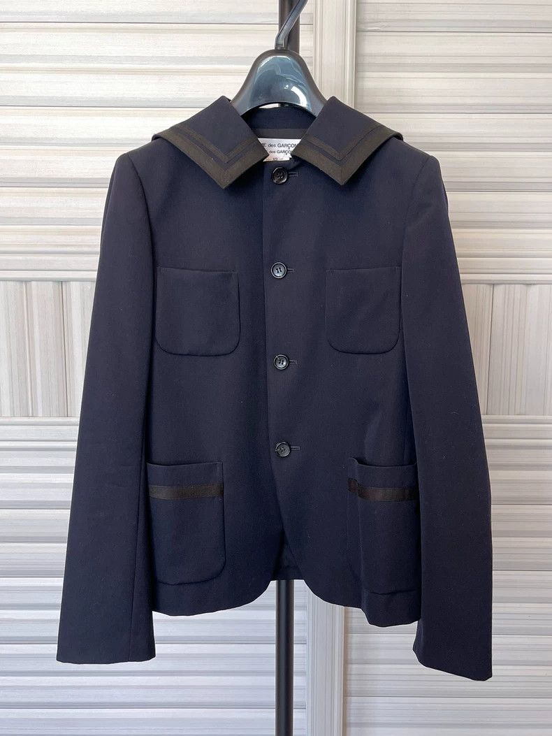 Comme des Garcons Comme Des Garcons Navy collar suit 2506-Nextarrow Size XS / US 0-2 / IT 36-38 - 1 Thumbnail