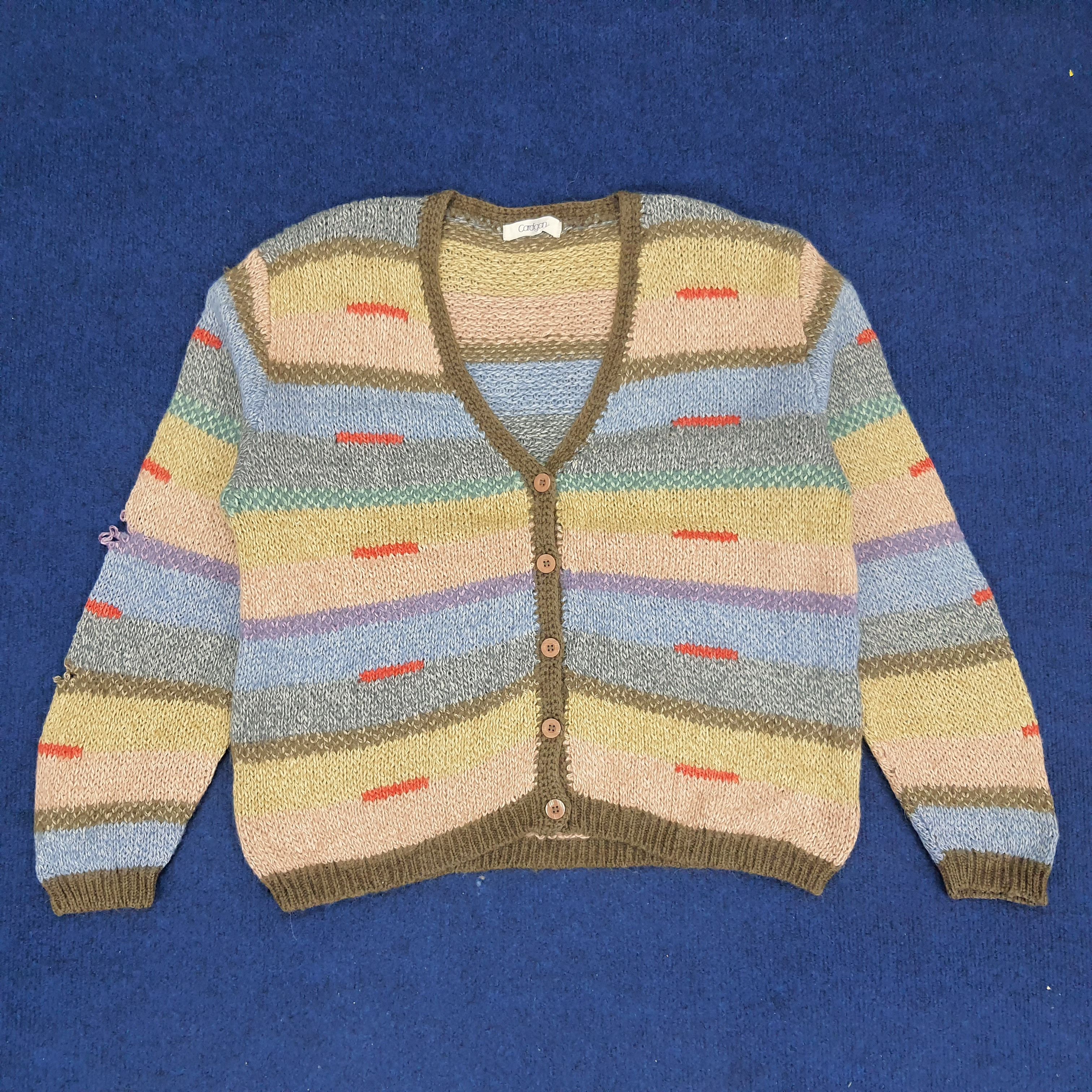 Vintage Vintage CARDIGAN Japanese Knitwear Size S / US 4 / IT 40 - 1 Thumbnail