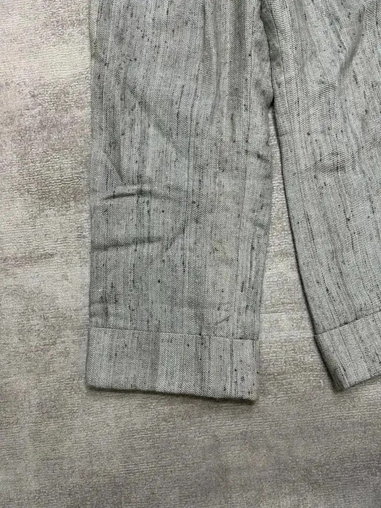 Yohji Yamamoto Sz 2 Yohji Yamamoto Regulation Linen Trousers-2505 Size US 32 / EU 48 - 5 Thumbnail
