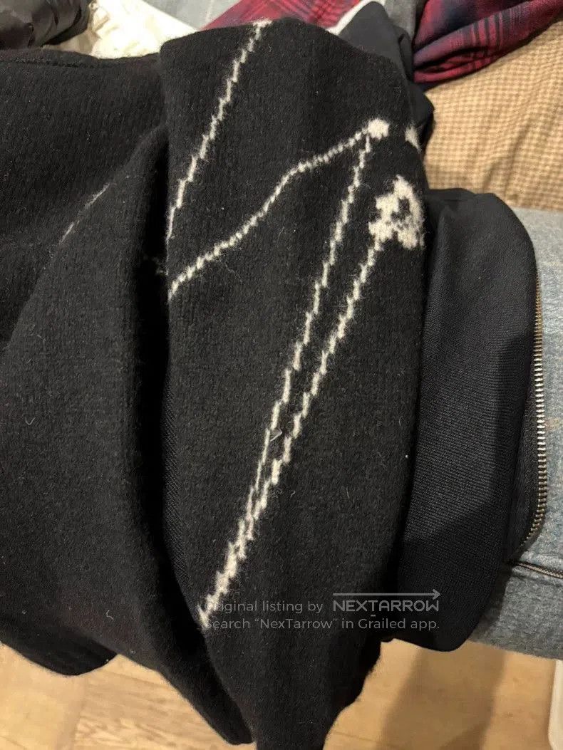 Yohji Yamamoto Yohji Yamamoto Musical Note Black Wool Sweater Size US S / EU 44-46 / 1 - 6 Thumbnail