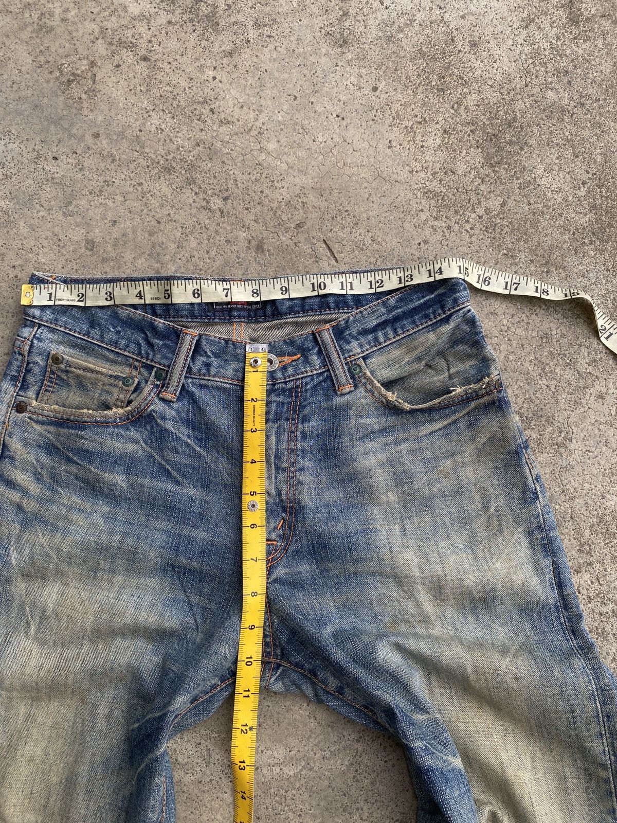 Beauty Beast × Japanese Brand Vintage GL hearts denim pants Size US 30 / EU 46 - 7 Thumbnail