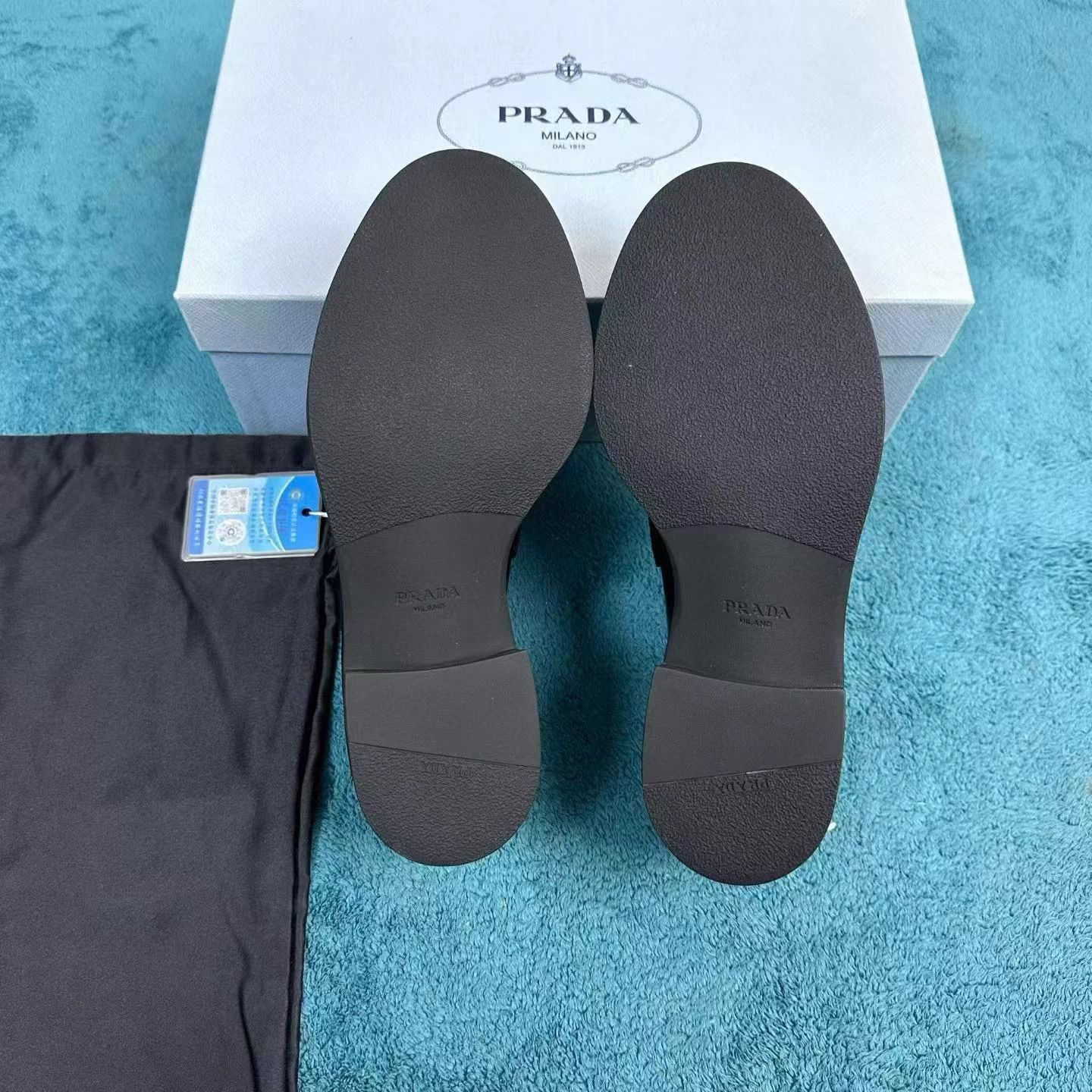 Prada Prada Leather Loafers Black 36 New Worn Once Accessories Size US 5 / IT 35 - 5 Thumbnail