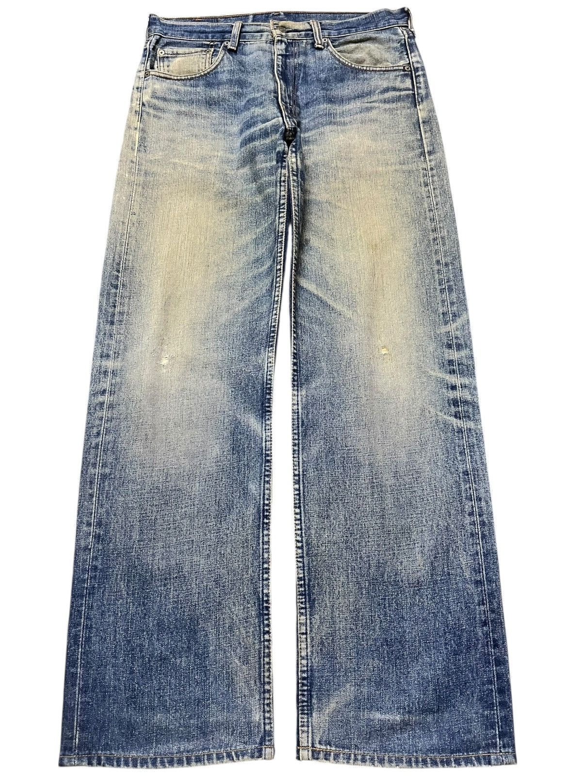 Levi's Vintage Clothing Vintage Levi’s 512 Mudwash Faded Distressed Denim Size US 33 - 1 Thumbnail