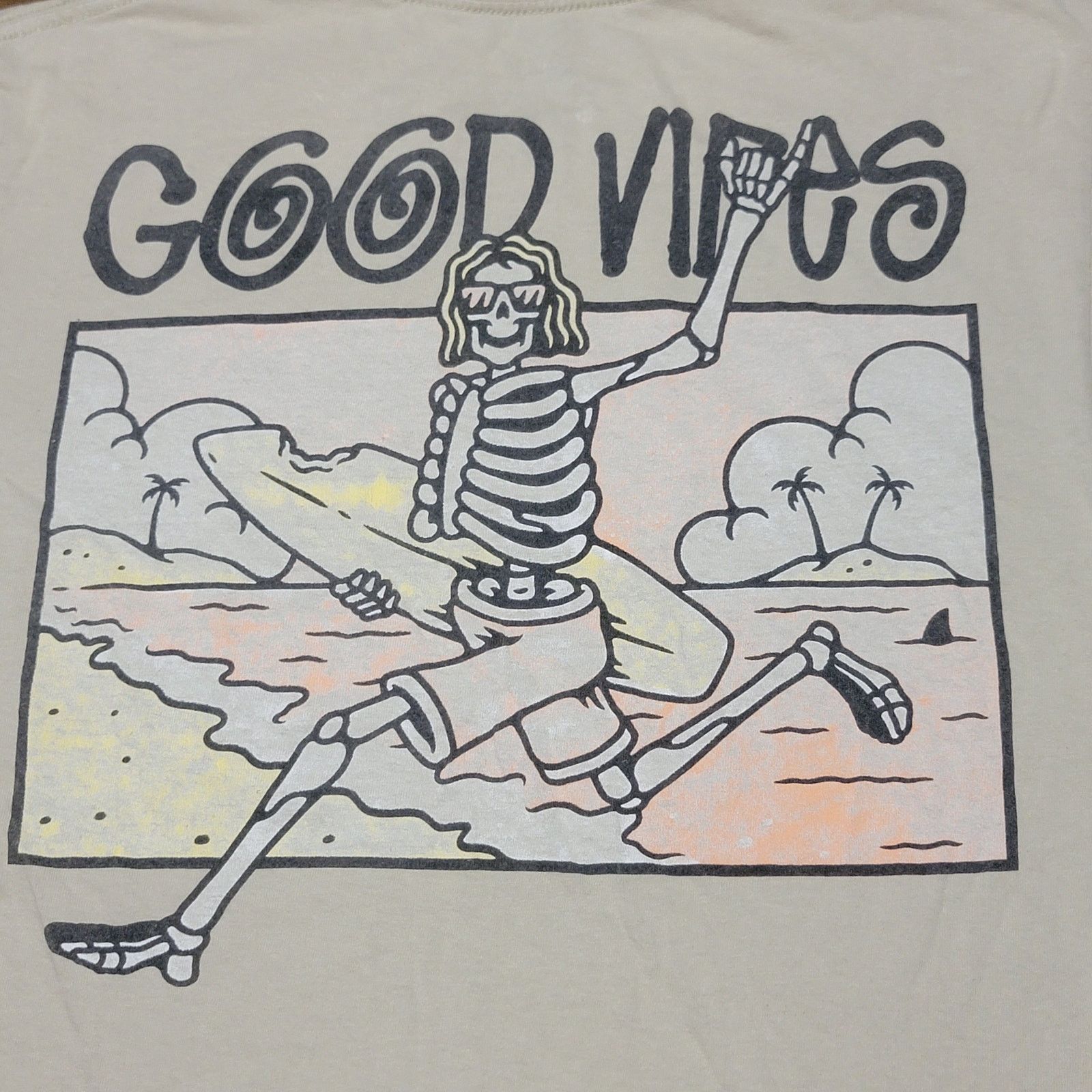 Other Call Your Mother Unisex Tee Skeleton Surf Board - Size Small Size US S / EU 44-46 / 1 - 2 Thumbnail