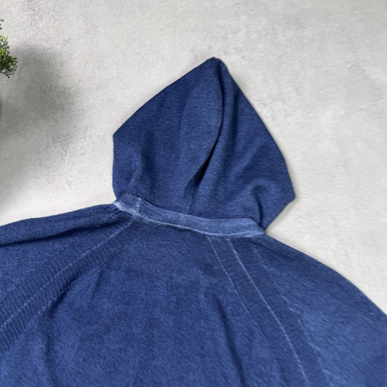 Aspesi Aspesi Men Wool Merino Sweater Hooded Blue Size 48 Size US M / EU 48-50 / 2 - 22 Thumbnail