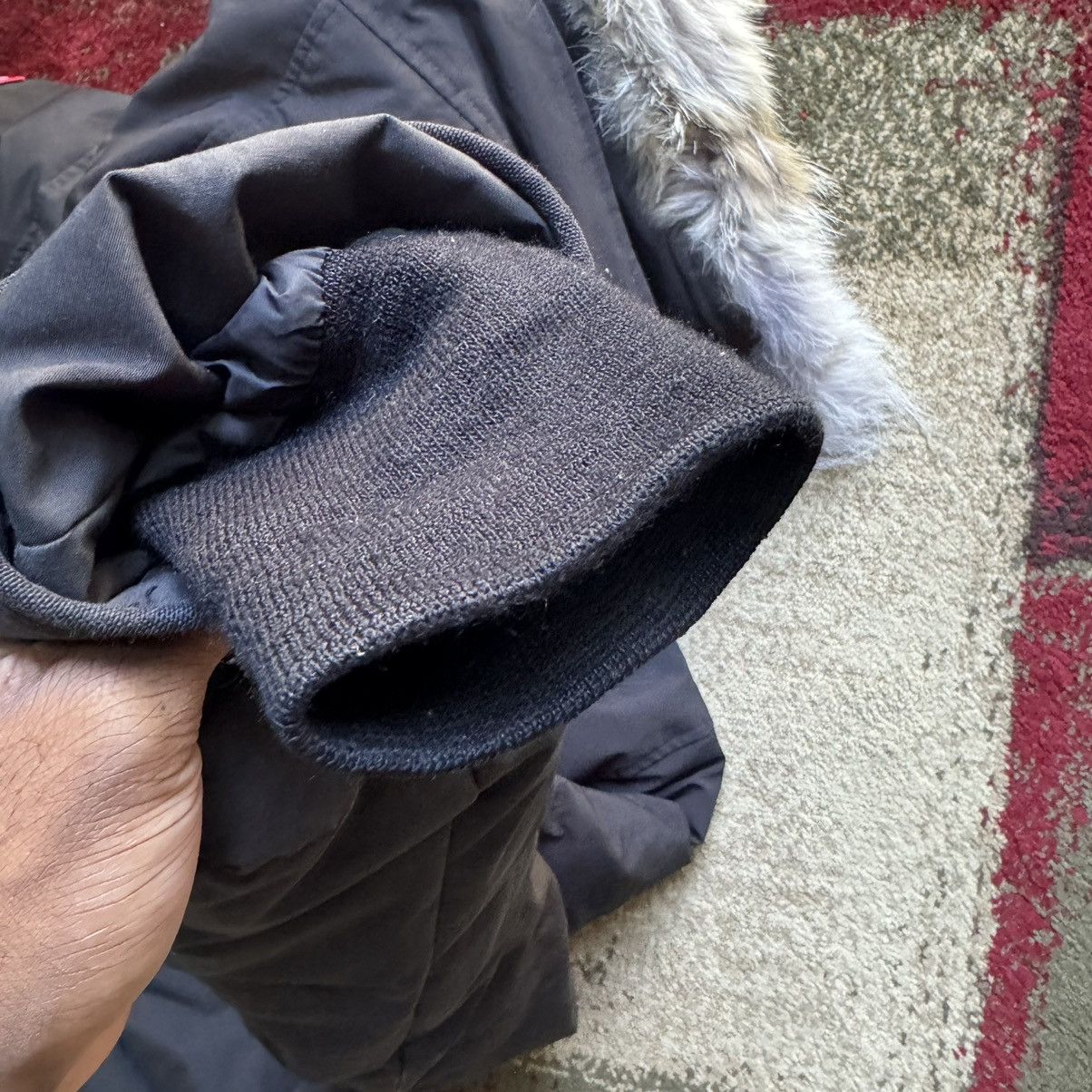 Canada Goose Black Canada Goose Men's Parka with Fur Trim Hood - [XL] Size US XL / EU 56 / 4 - 7 Thumbnail